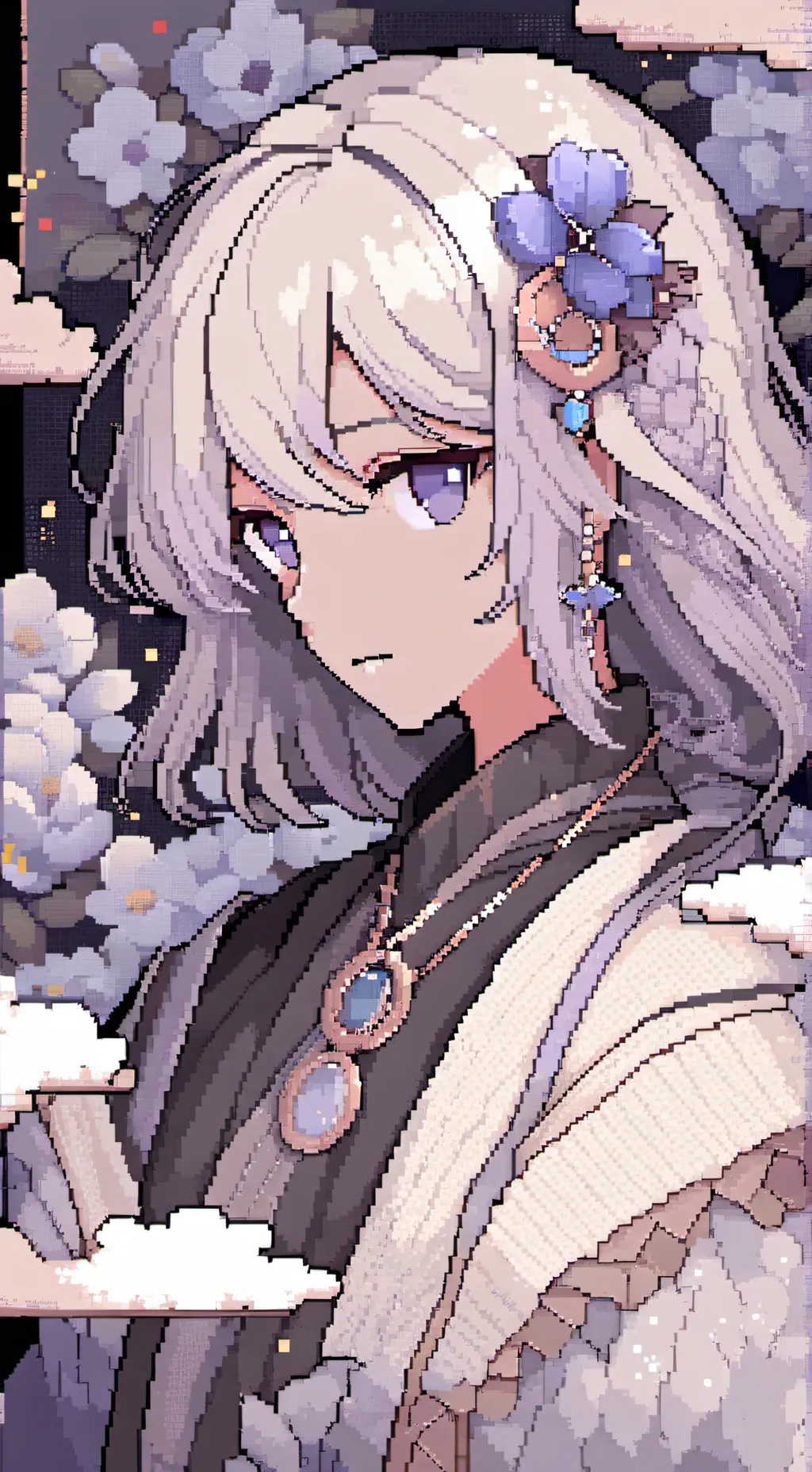 ai character: Finish background