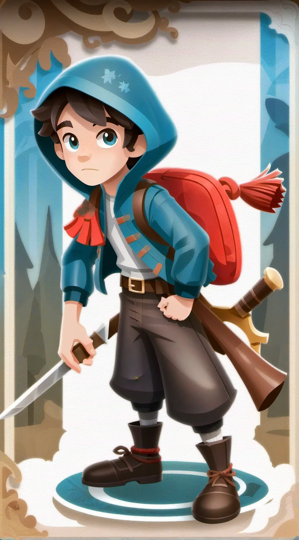 ai character: Jevin background