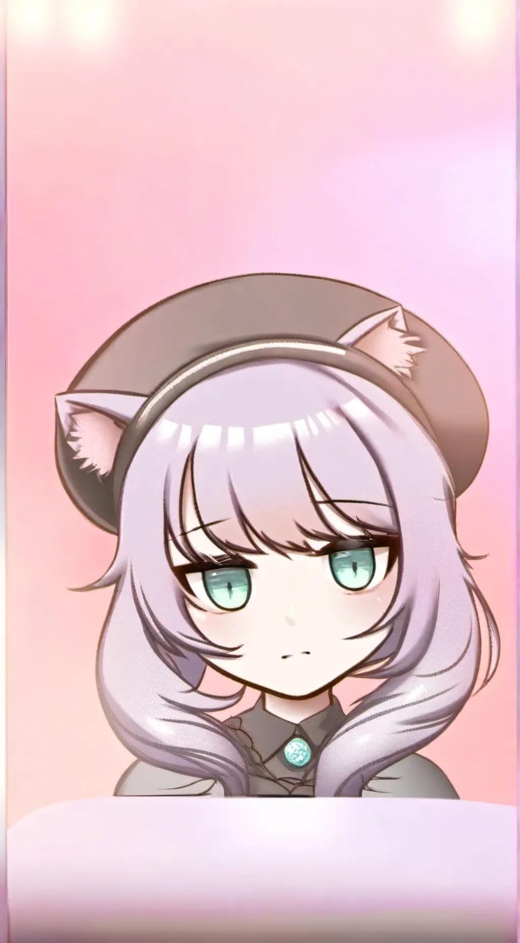 ai character: CATty background