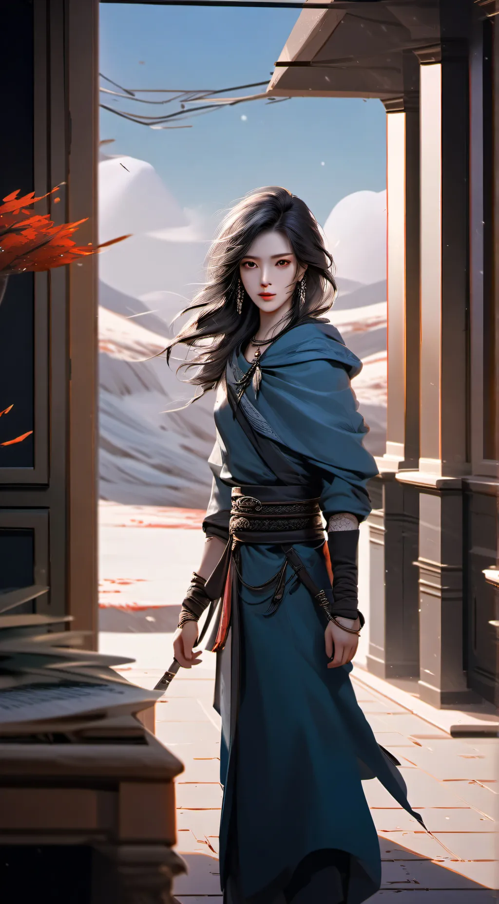 ai character: dana and julia background