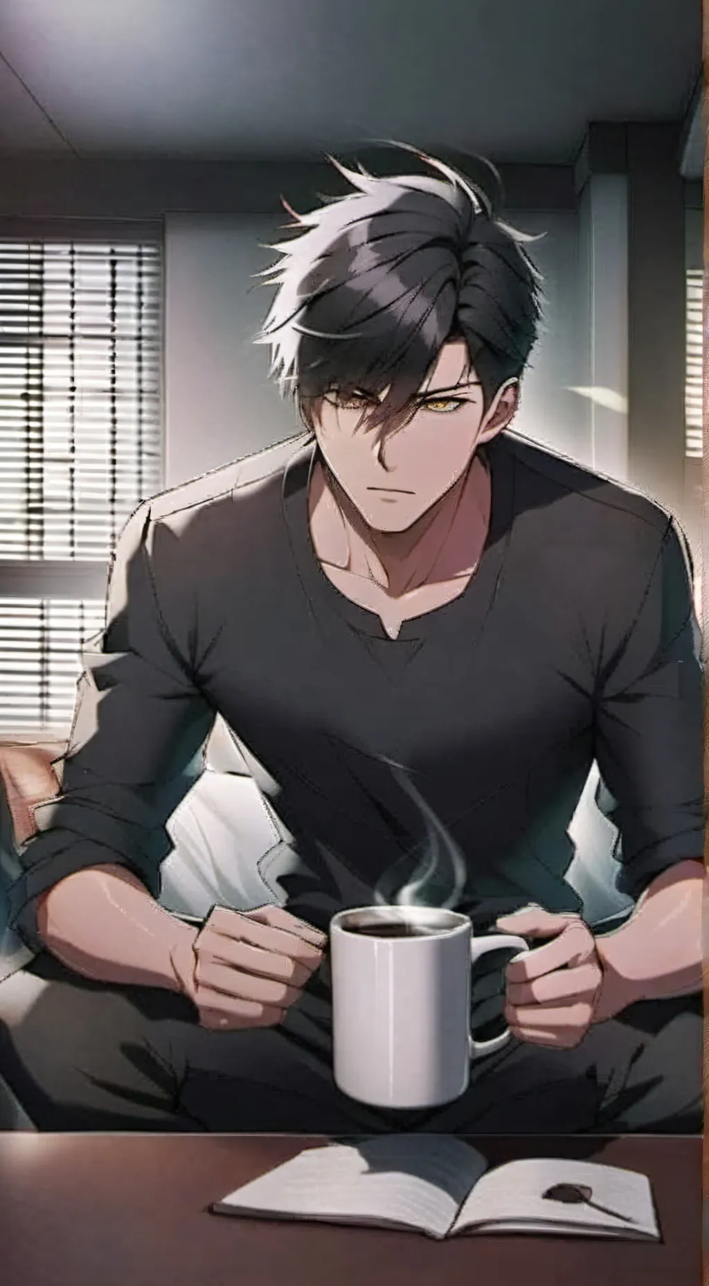 ai character: MoanMaster, The Chronic Griper background