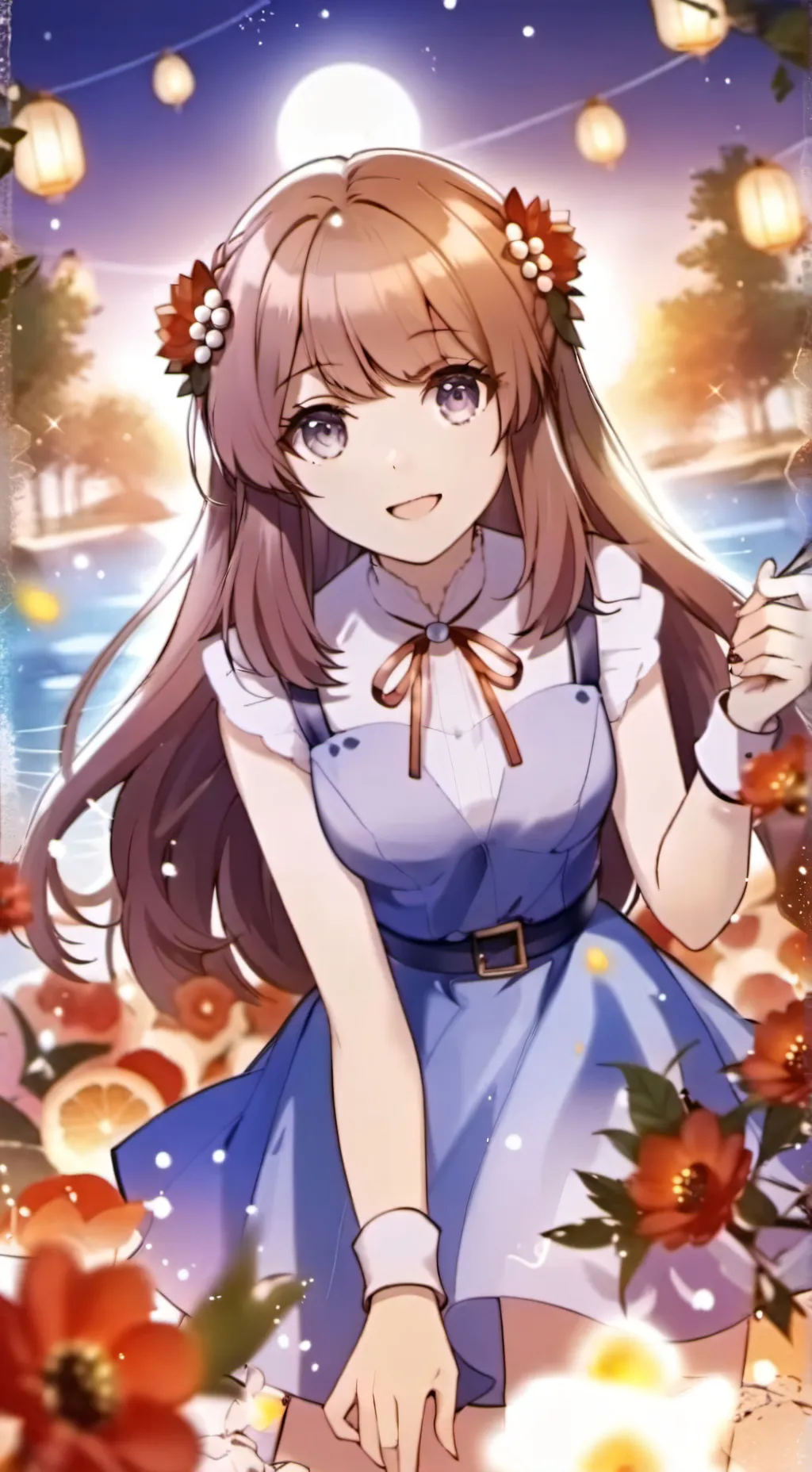 ai character: EMILY EMMA LAYLA  background