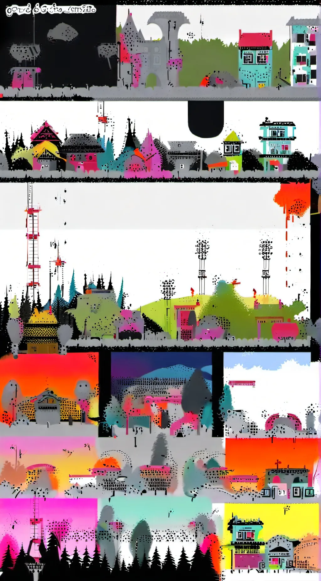 ai character: UA dorm night background