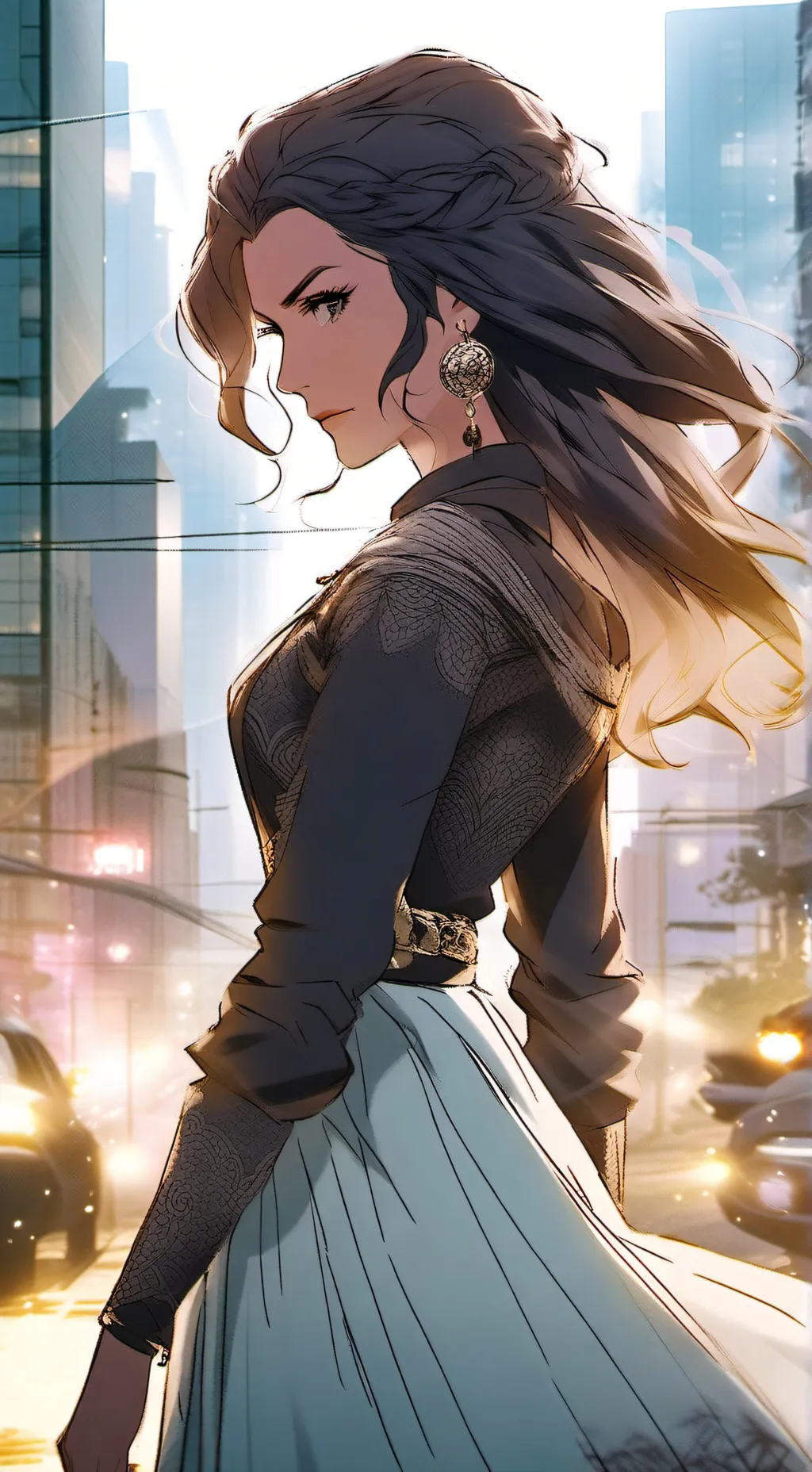 ai character: Nora background