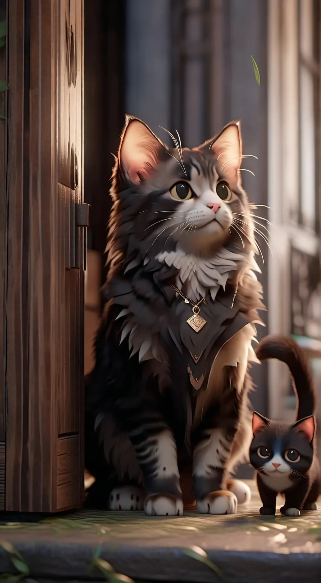 ai character: Hashira background