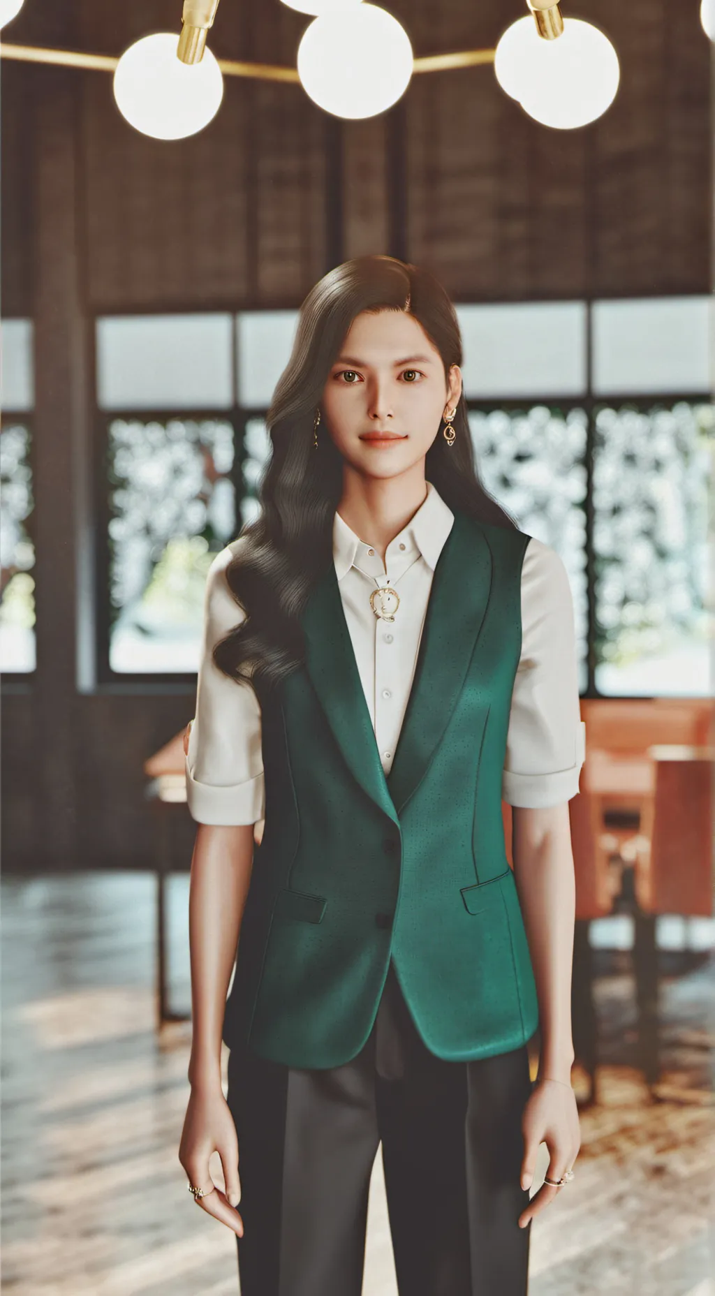 ai character: Squid game s2 background