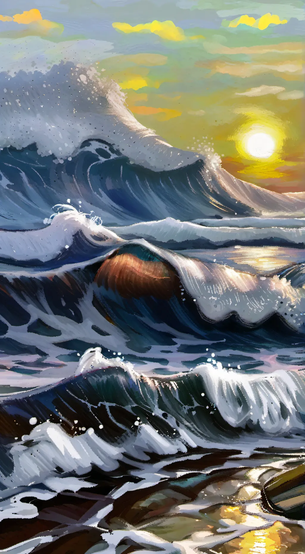 ai character: Thanos❤ background