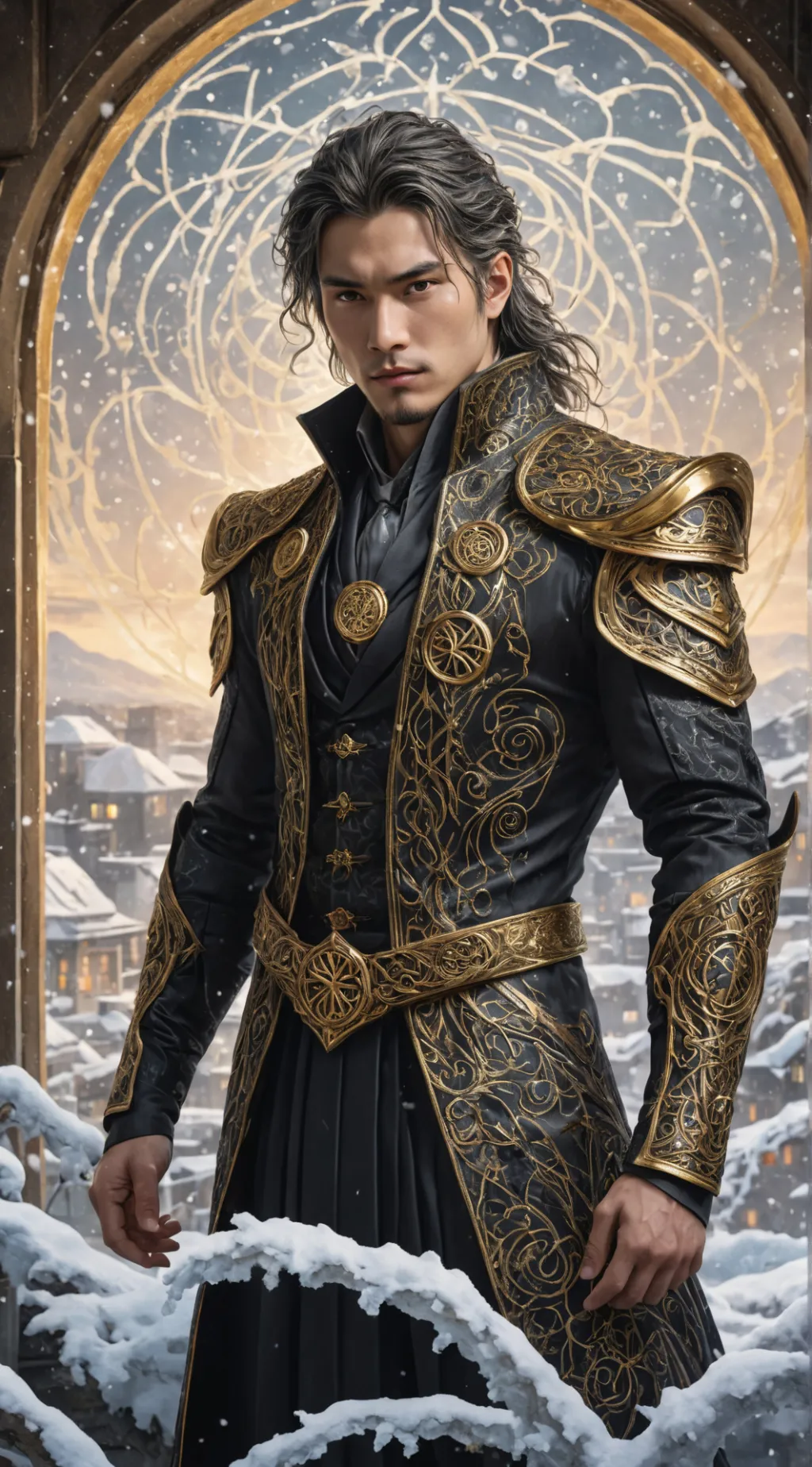 ai character: Magnus background