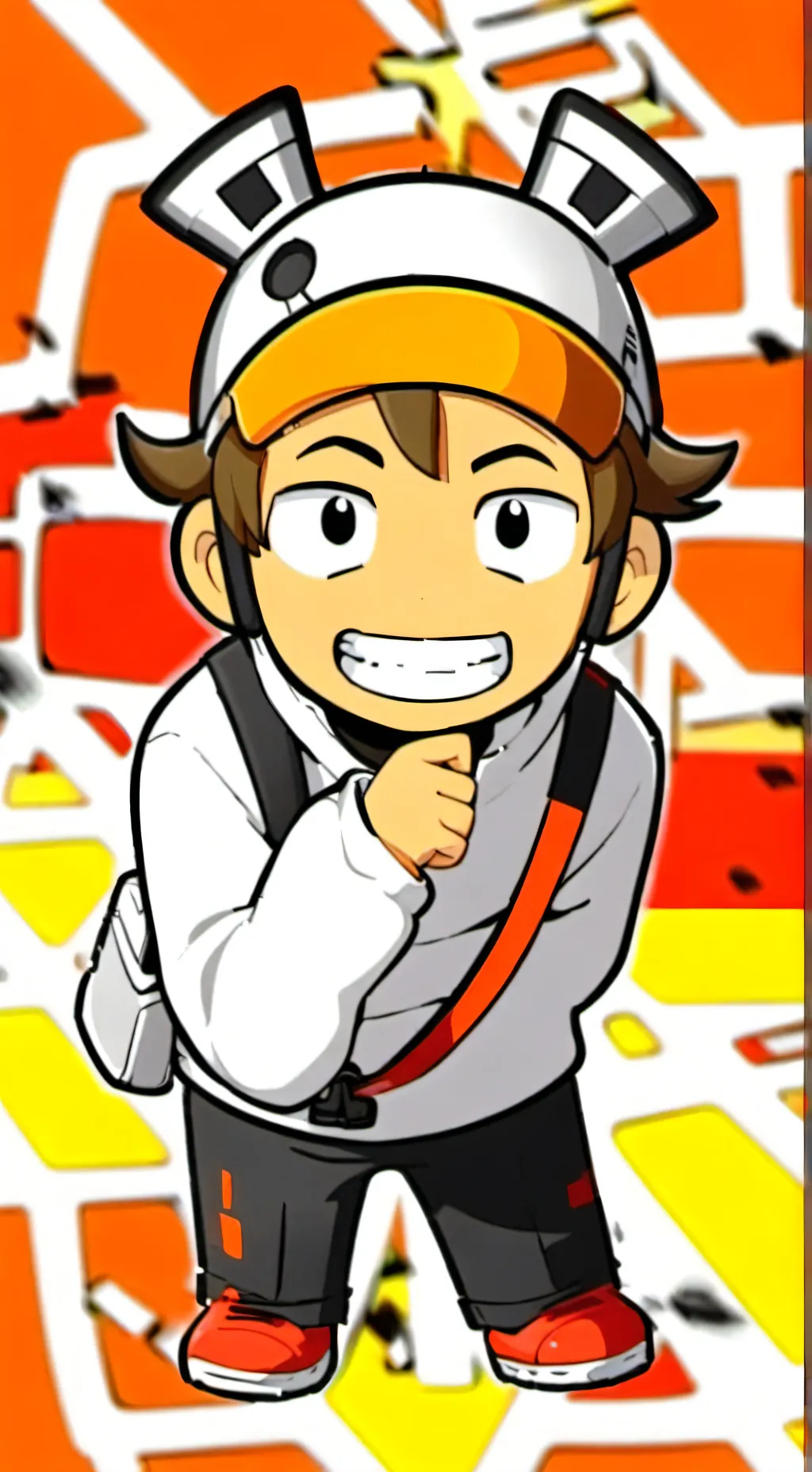 ai character: socks x Tuxy  background