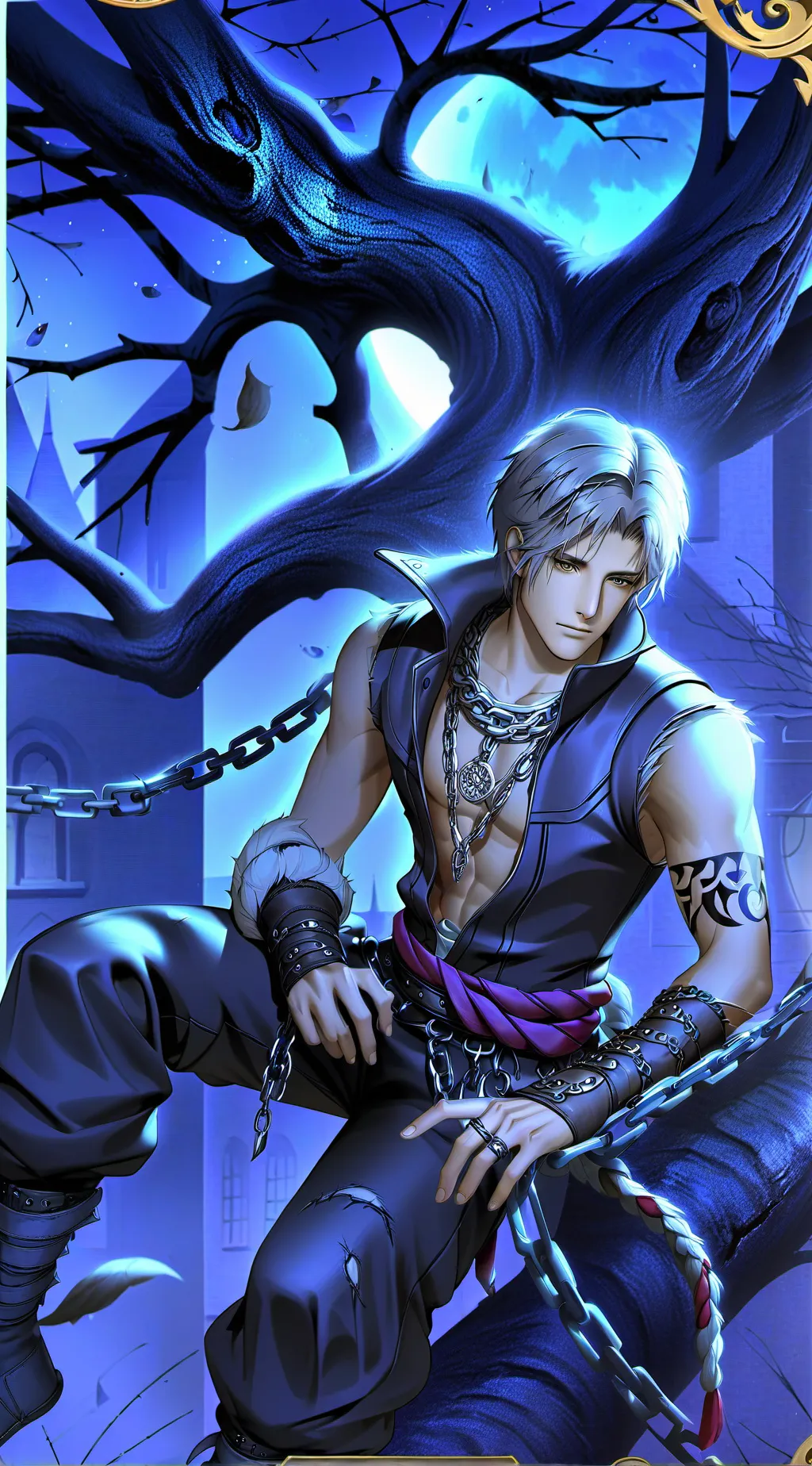 ai character: Milo background