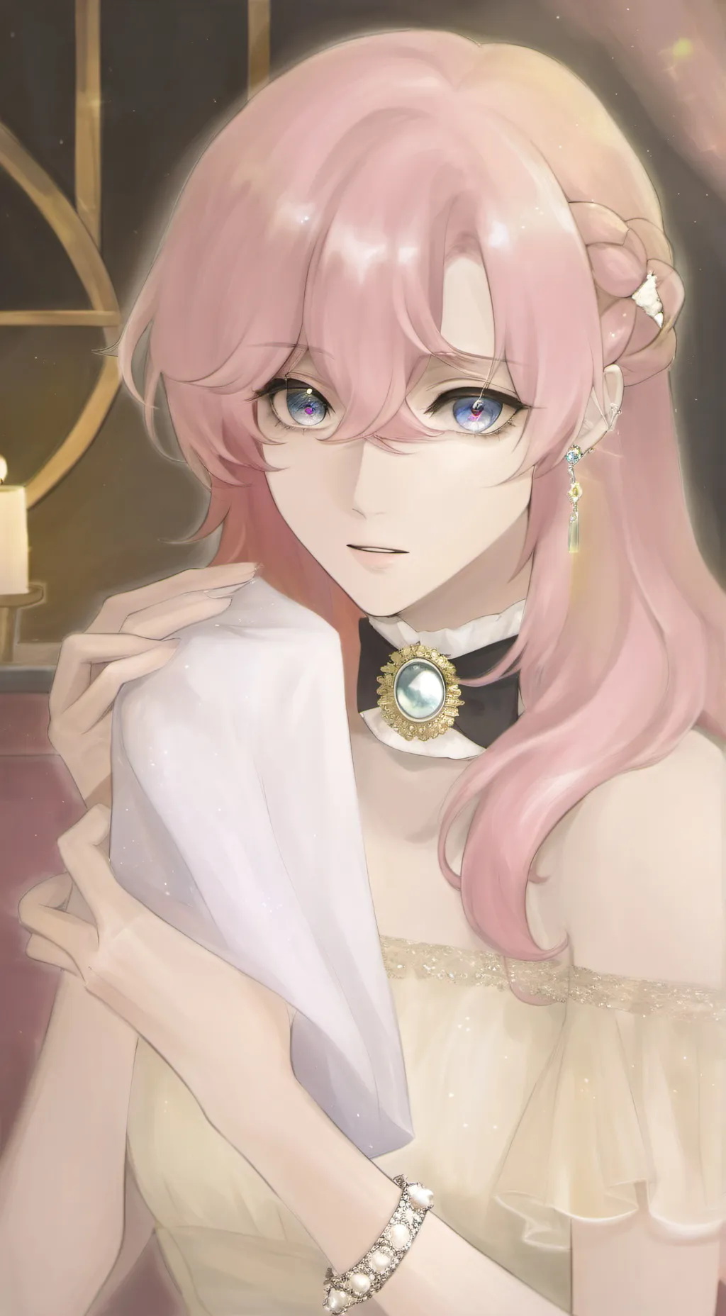 ai character: 宁静 background