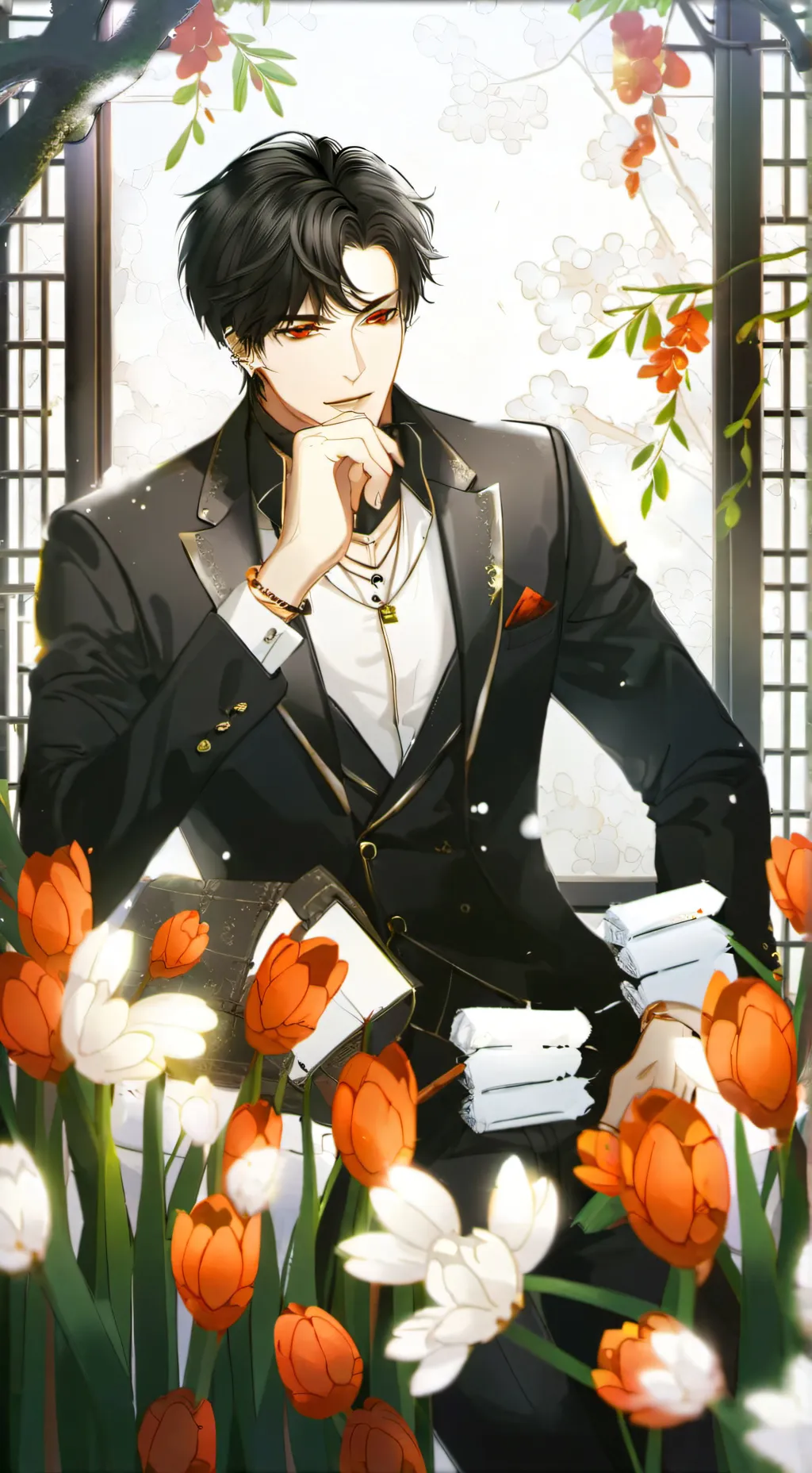 ai character: Master background