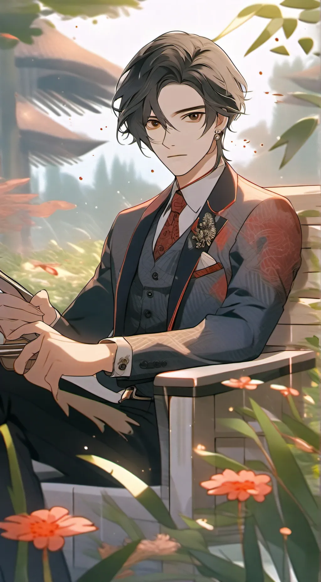 ai character: milo background