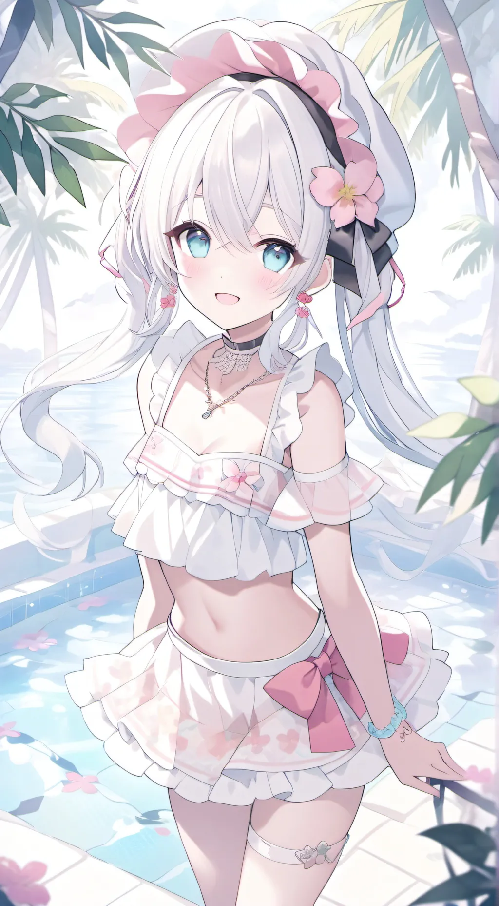 ai character: lily background