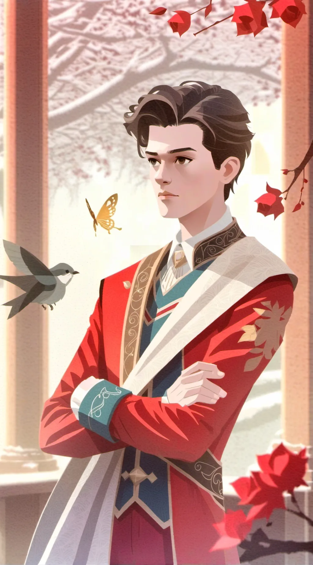 ai character: Avengers civil war background