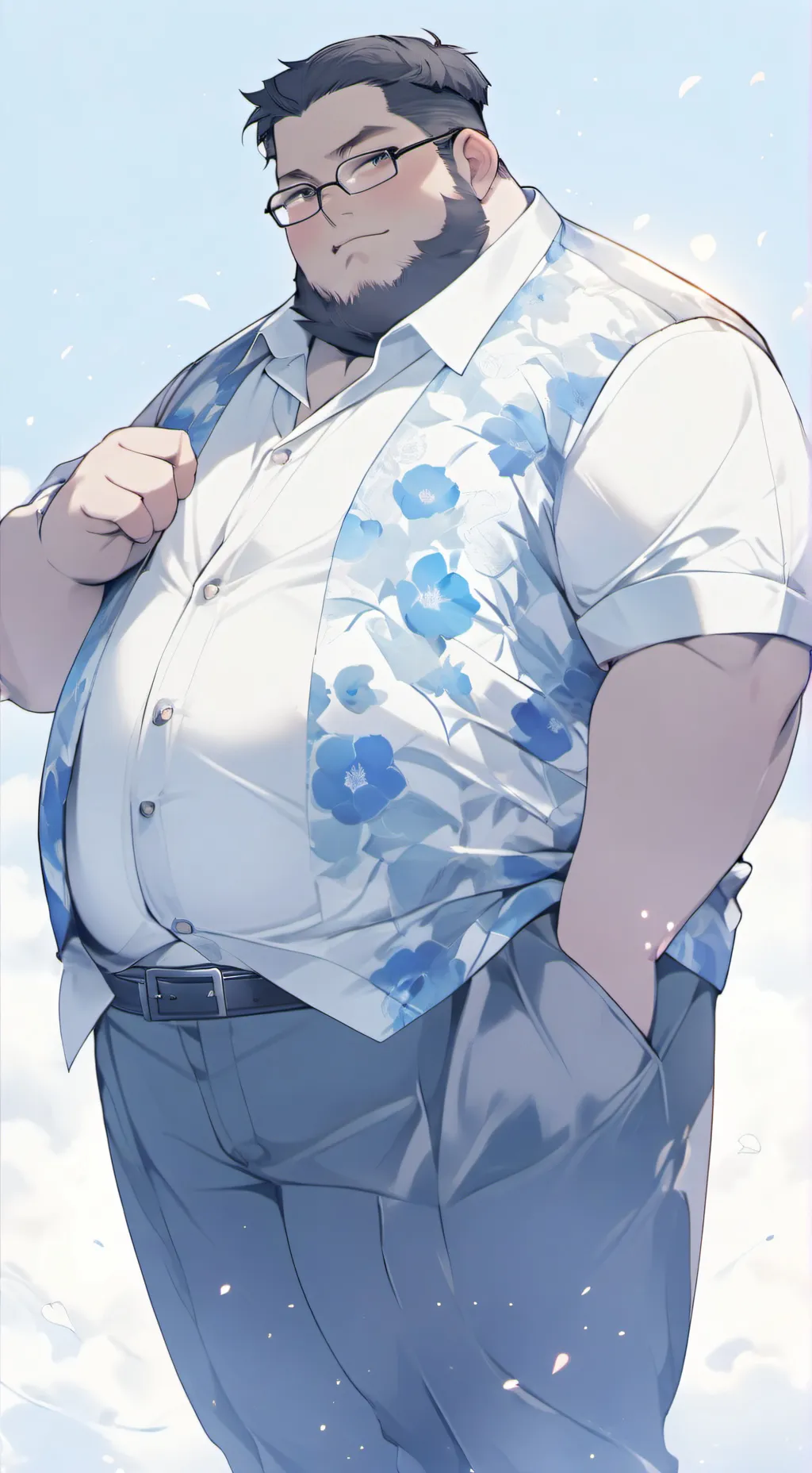 ai character: steve background