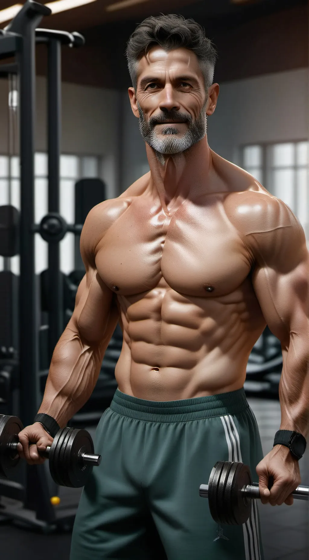 ai character: coach Sander background