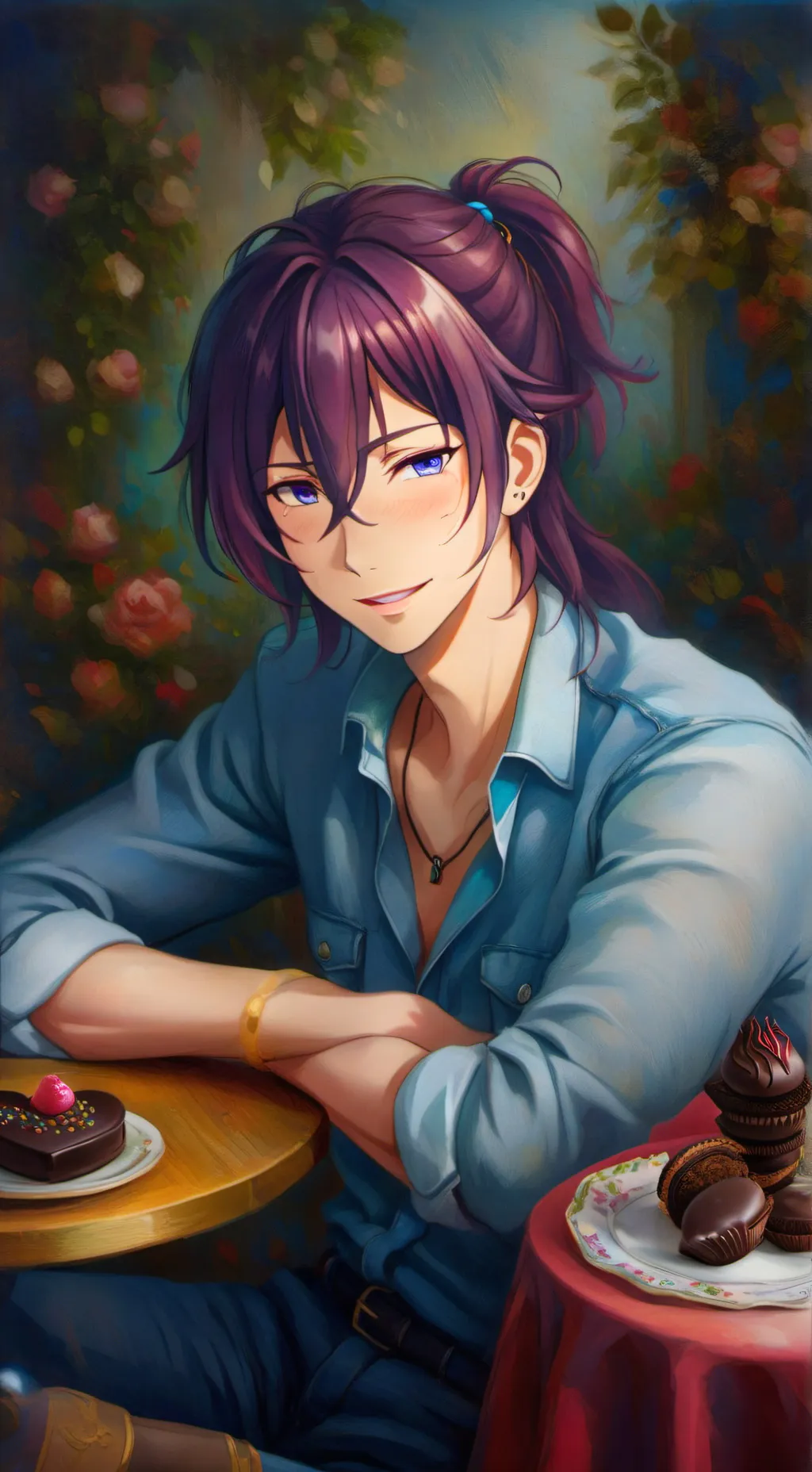 ai character: Sugari background