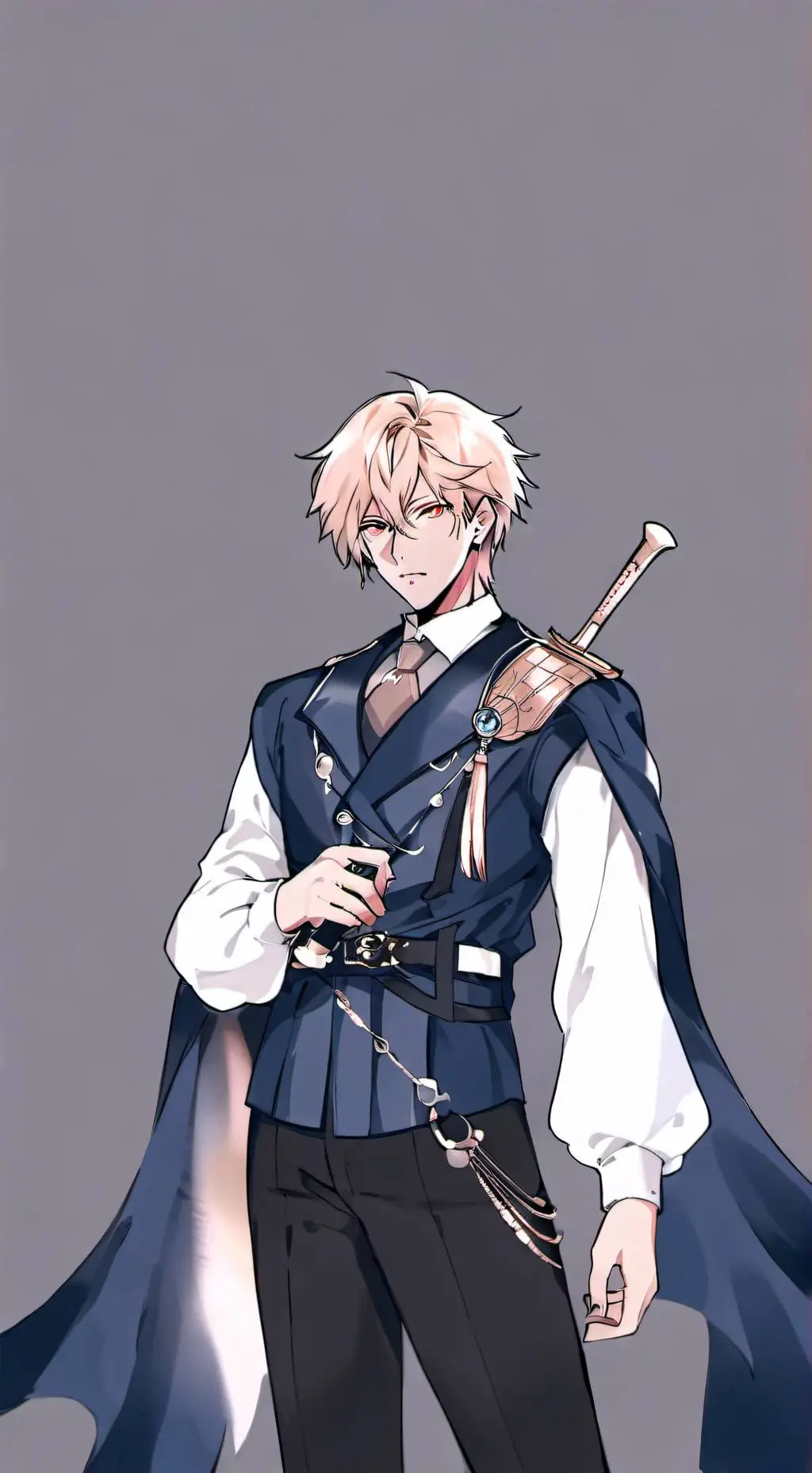 ai character: Bakugo arguement background