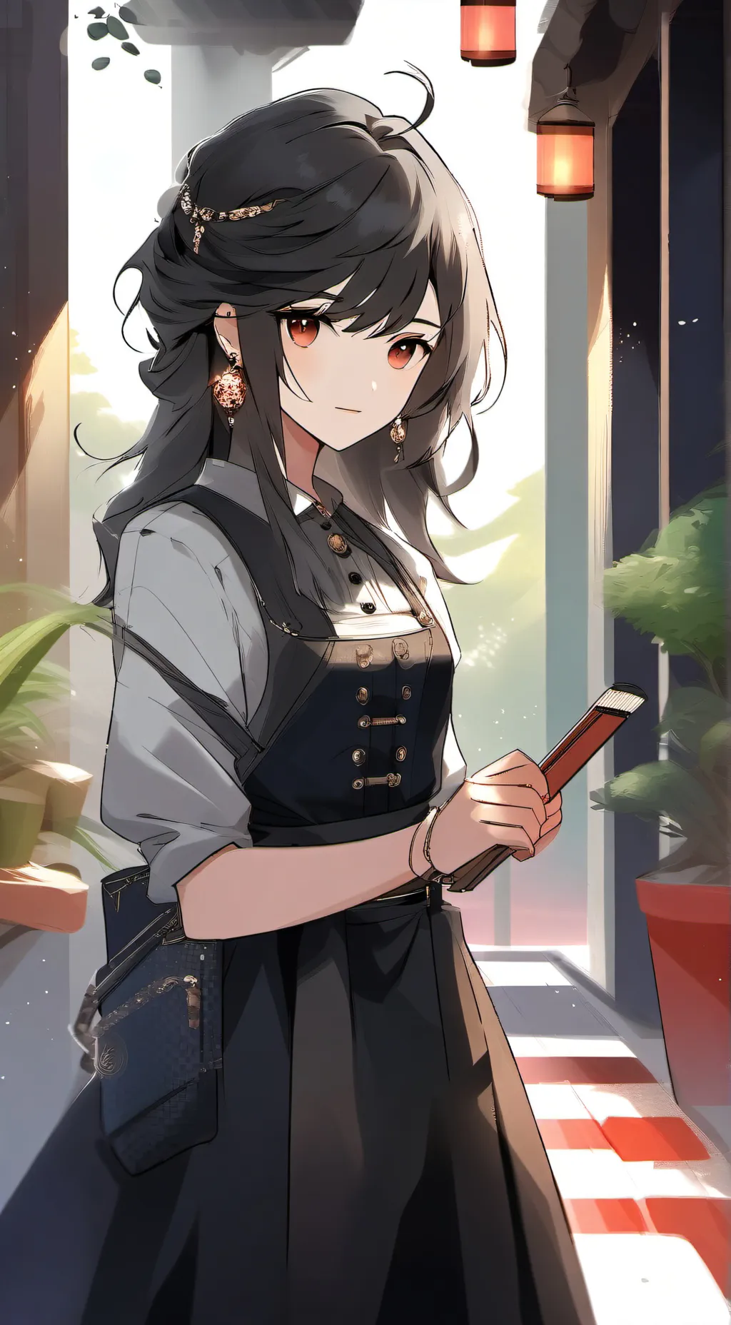 ai character: Gabi  background