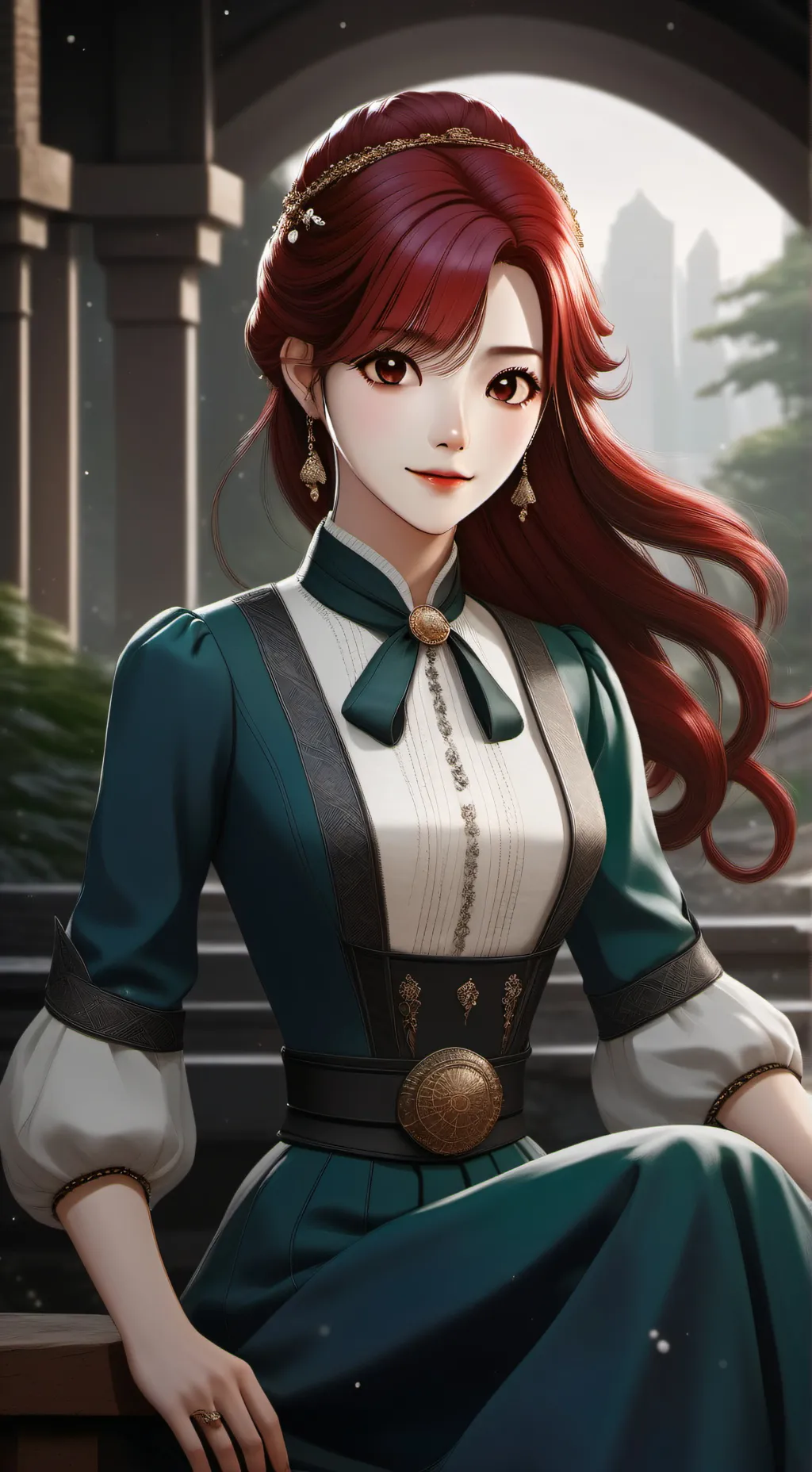 ai character: Sofía  background