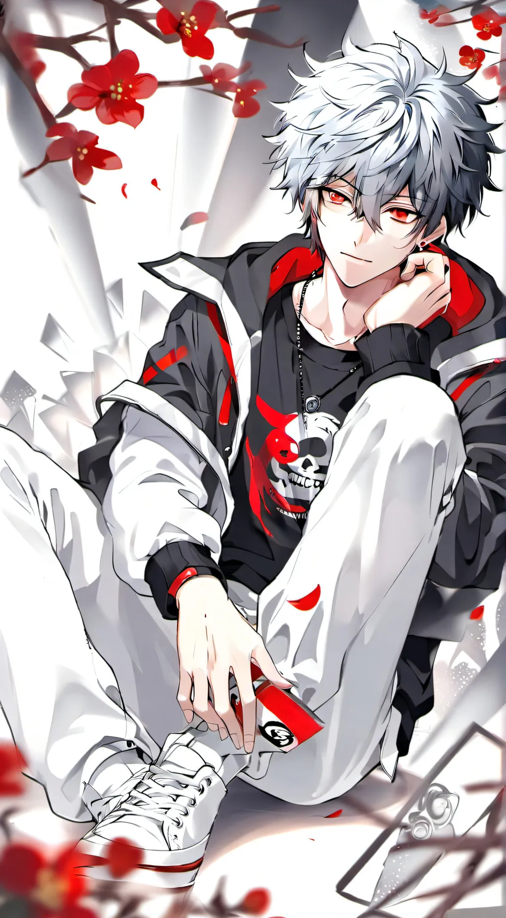 ai character: Zafran(reverse au) background