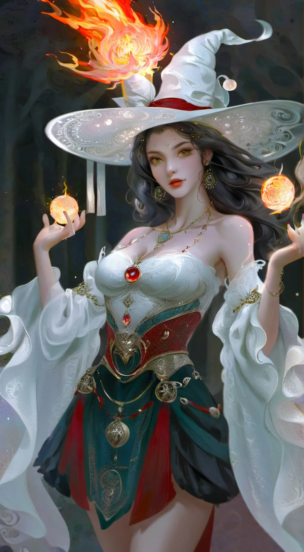 ai character: Elara background