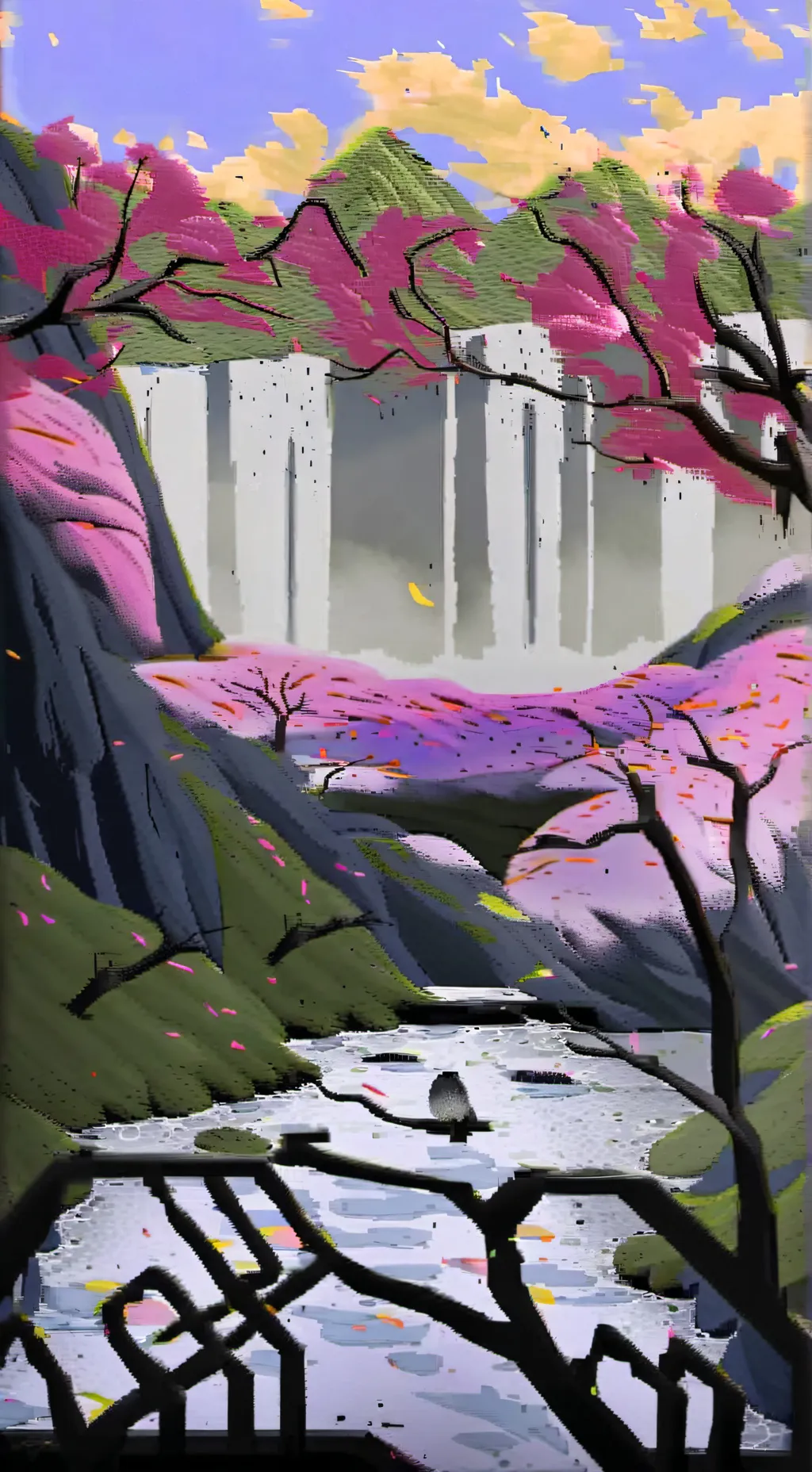 ai character: Fpe{Bloxtale Au} background