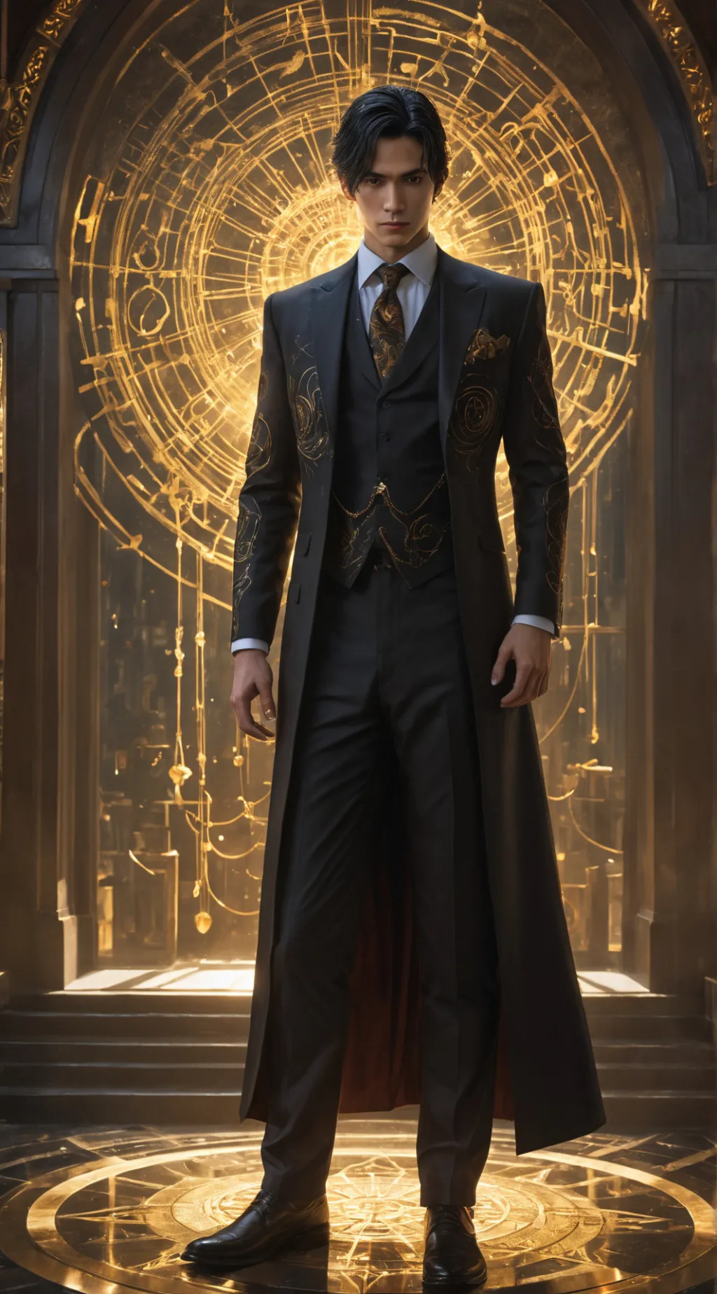 ai character: Magnus background