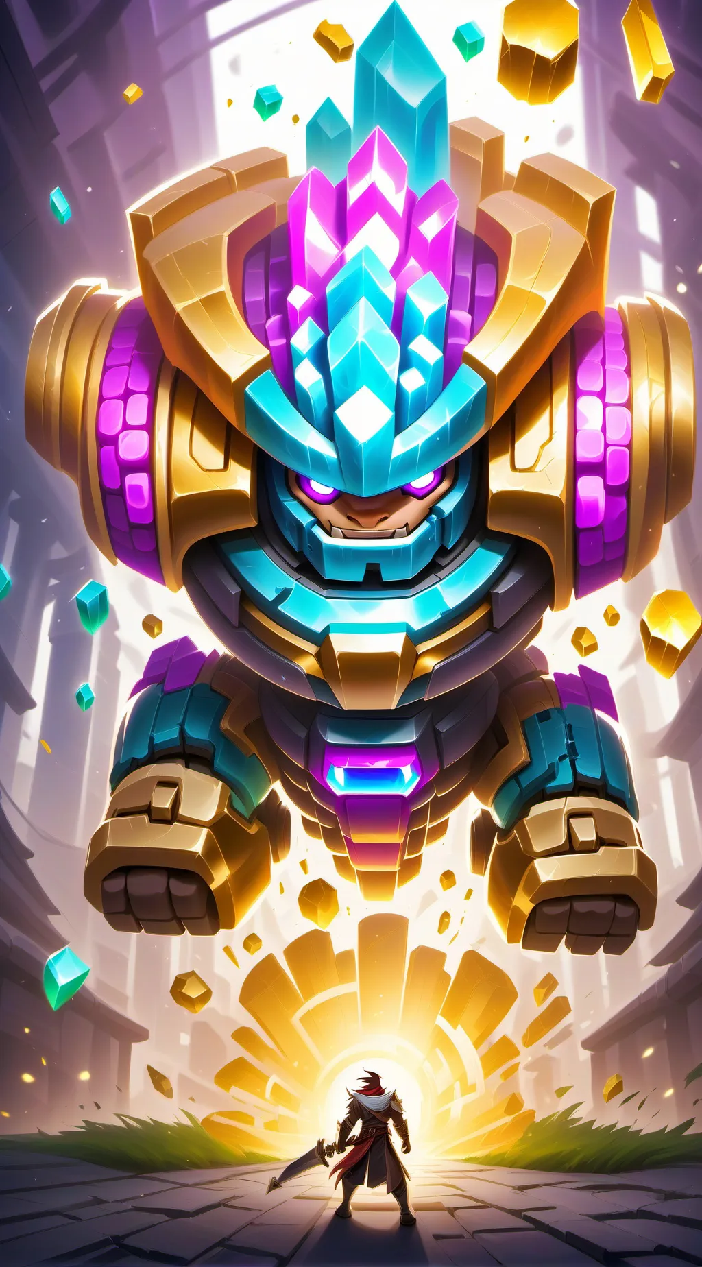 ai character: Broken heart to…. background