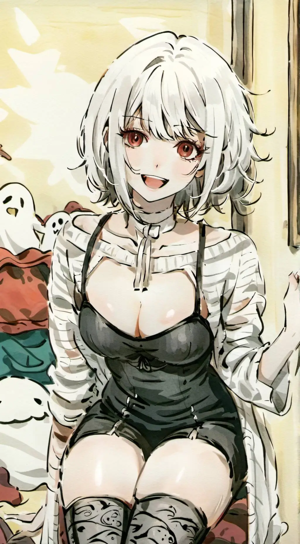 ai character: Nix 👻 background