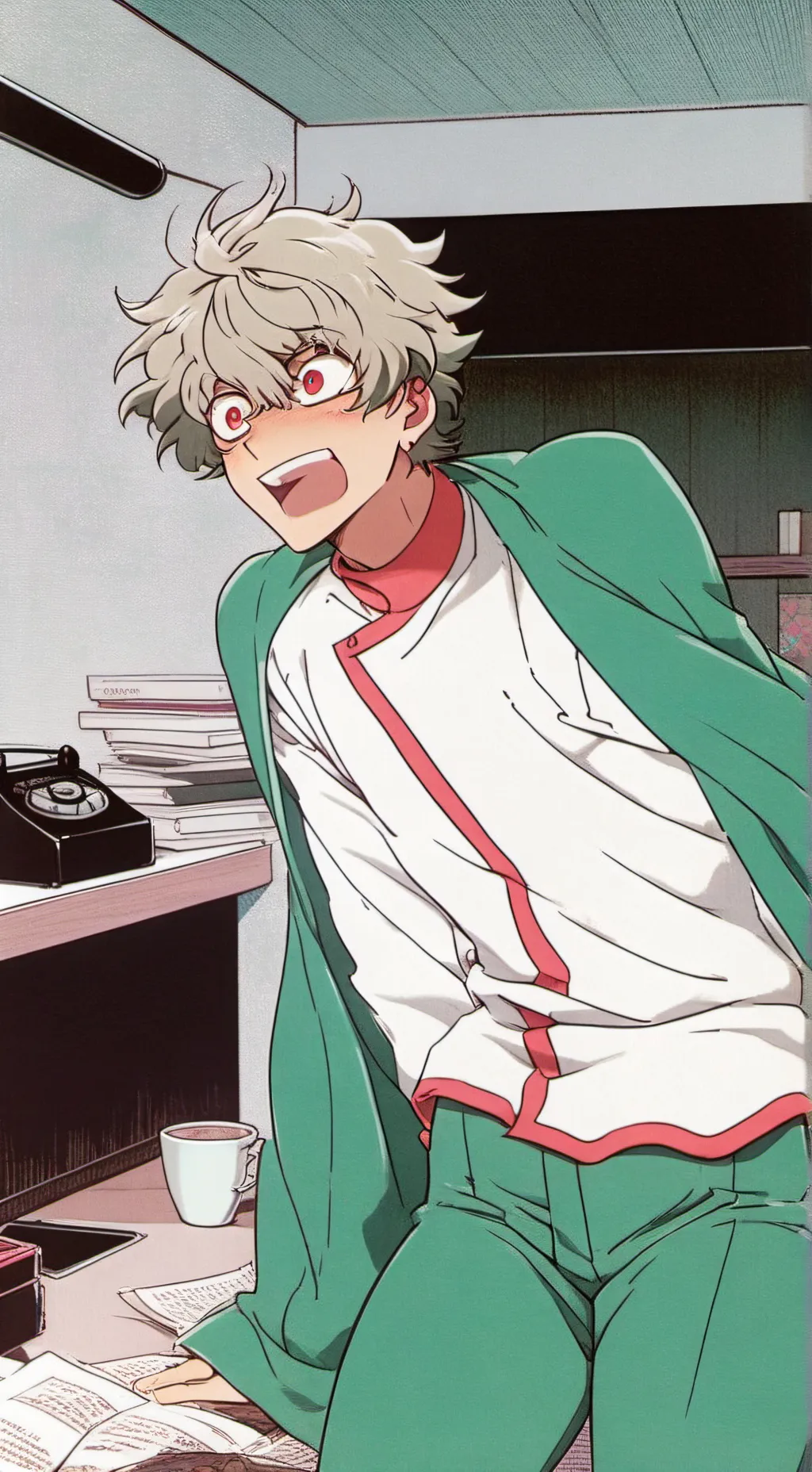 ai character: Deku desaparecido  background