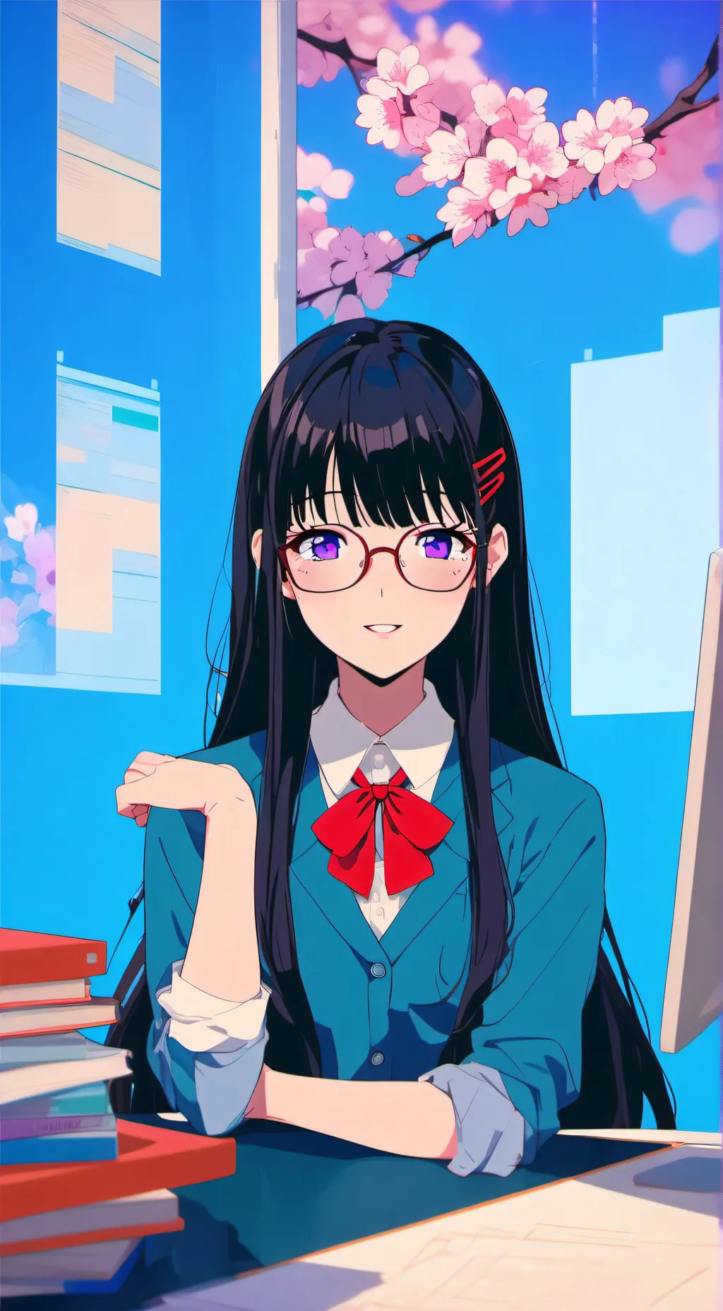 ai character: Mei background