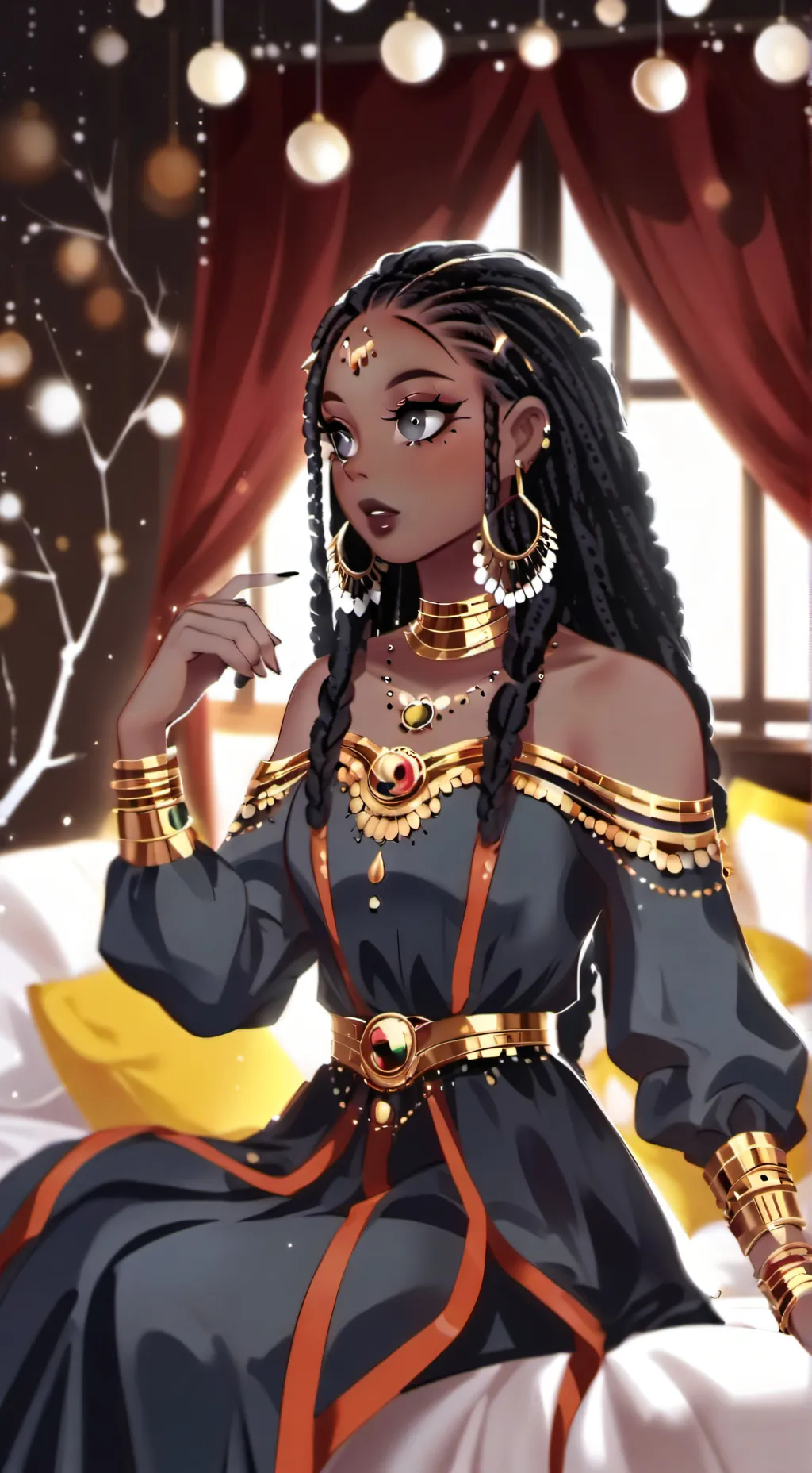 ai character: amilea background