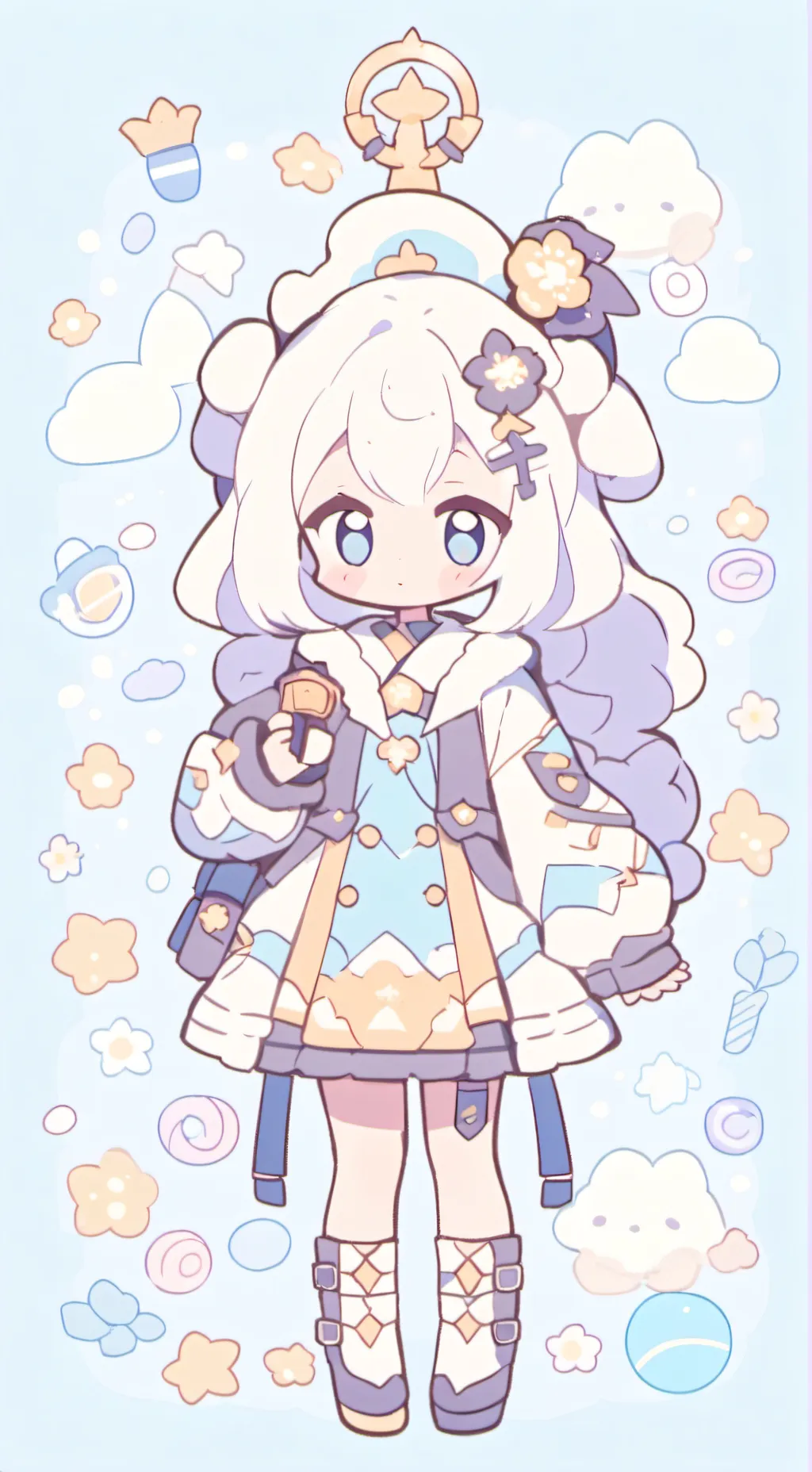 ai character: Sprunki MM2 background