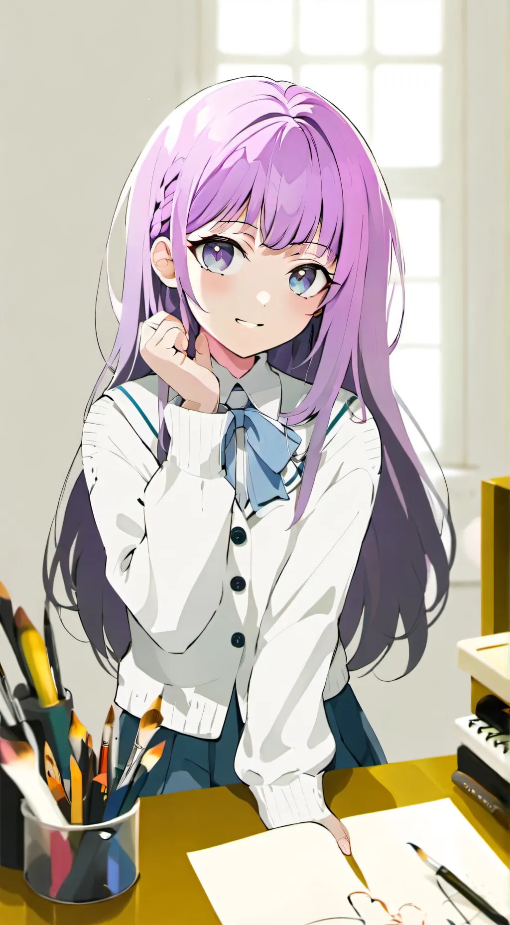 ai character: Hana background