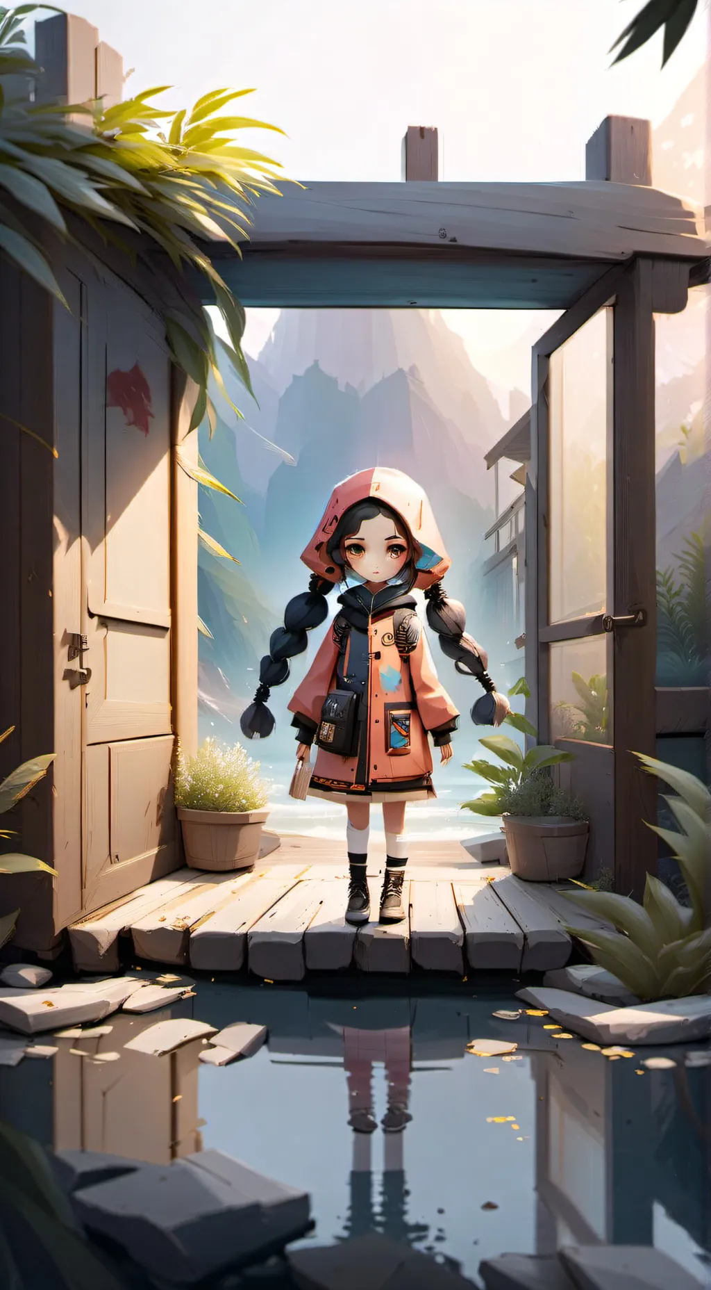 ai character: the squid games background