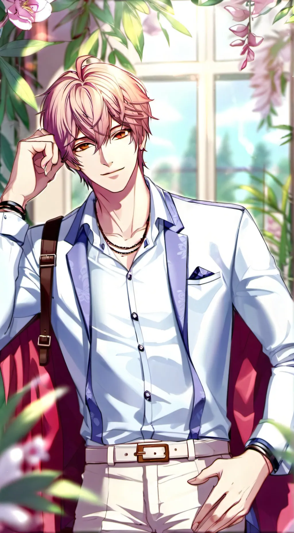 ai character: Justin background