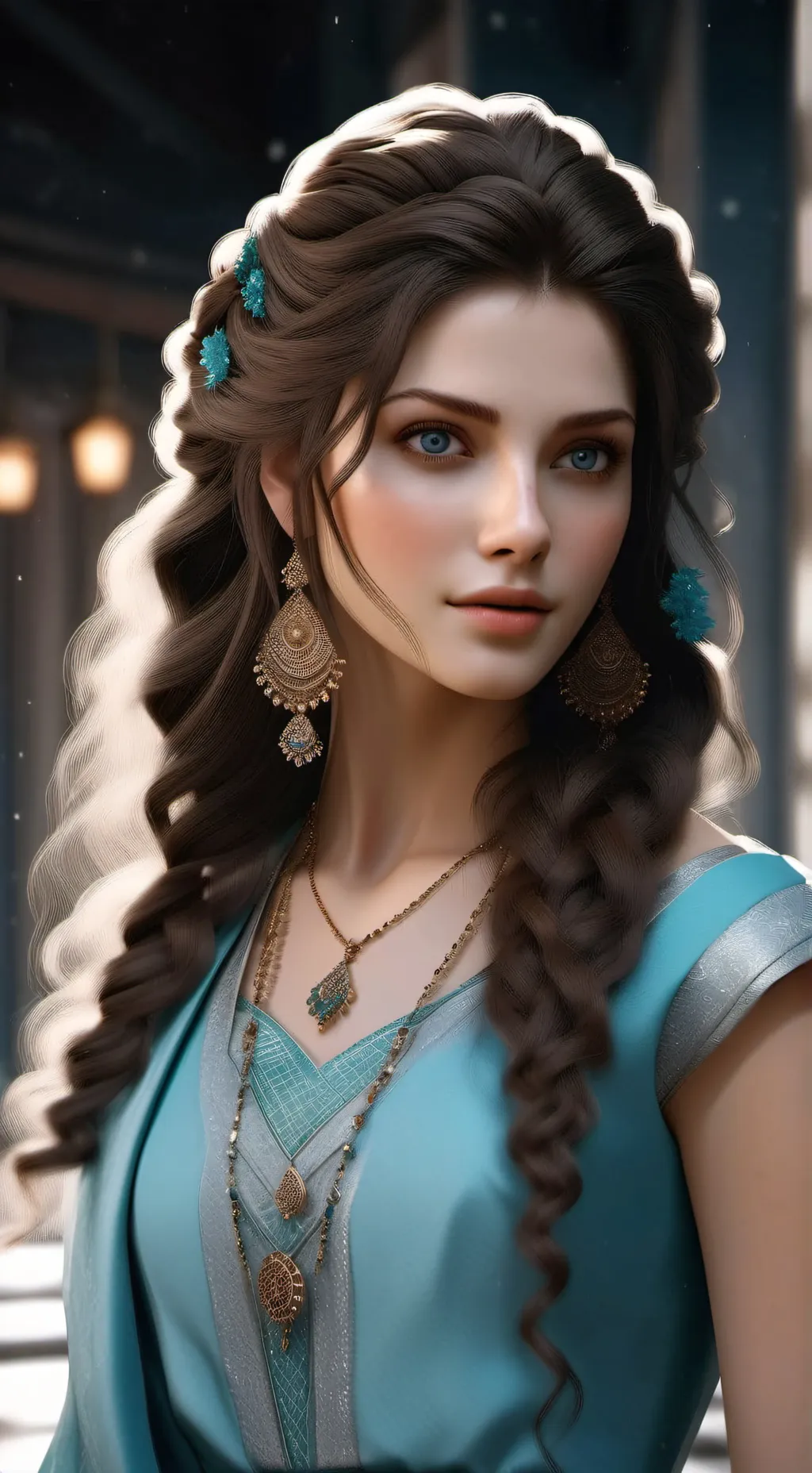 ai character: Bella background