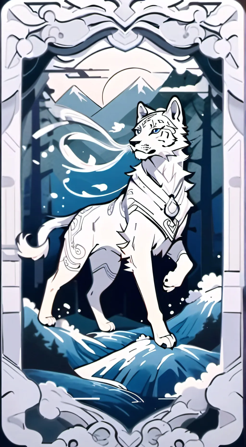 ai character: leo background