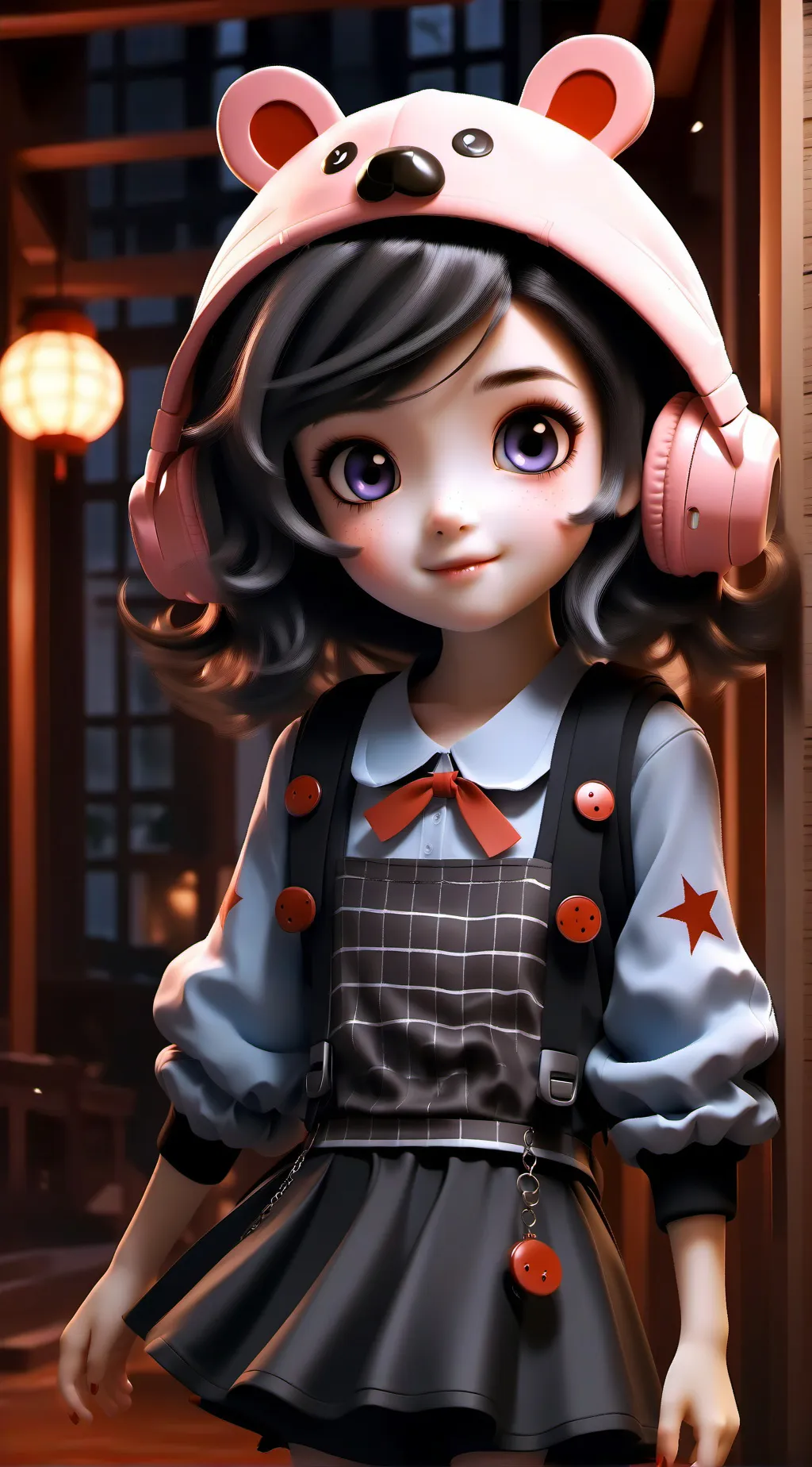 ai character: luci background