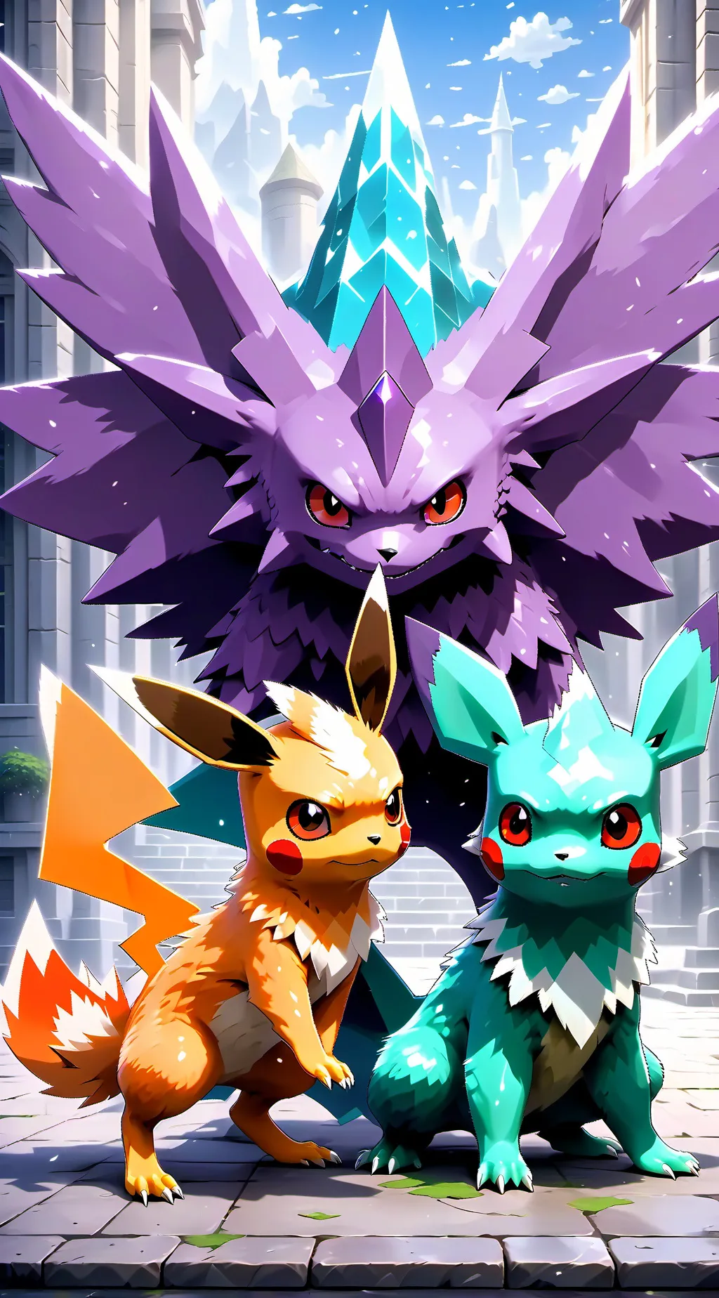 ai character: Pokemon: Sinnoh background