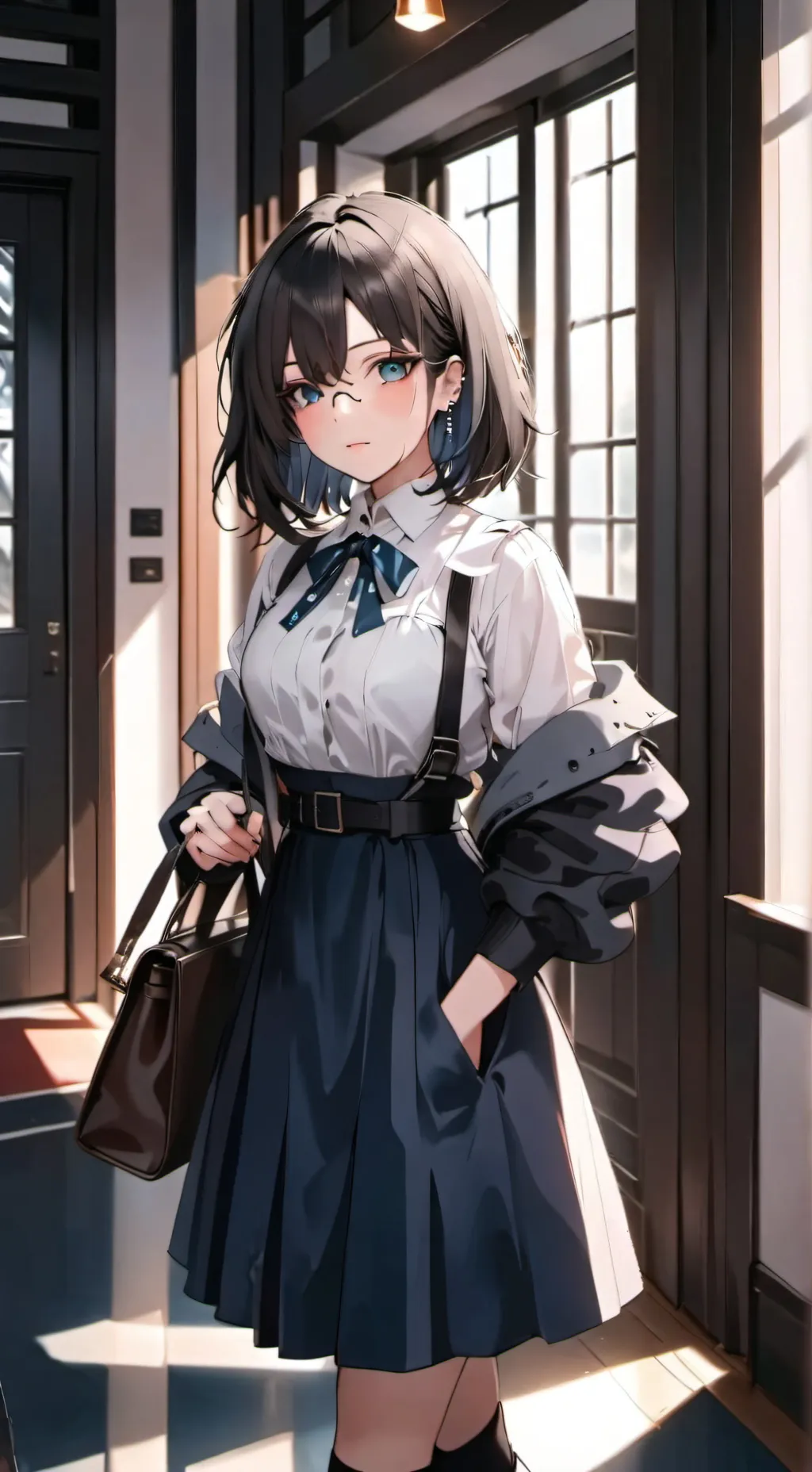 ai character: bella  background