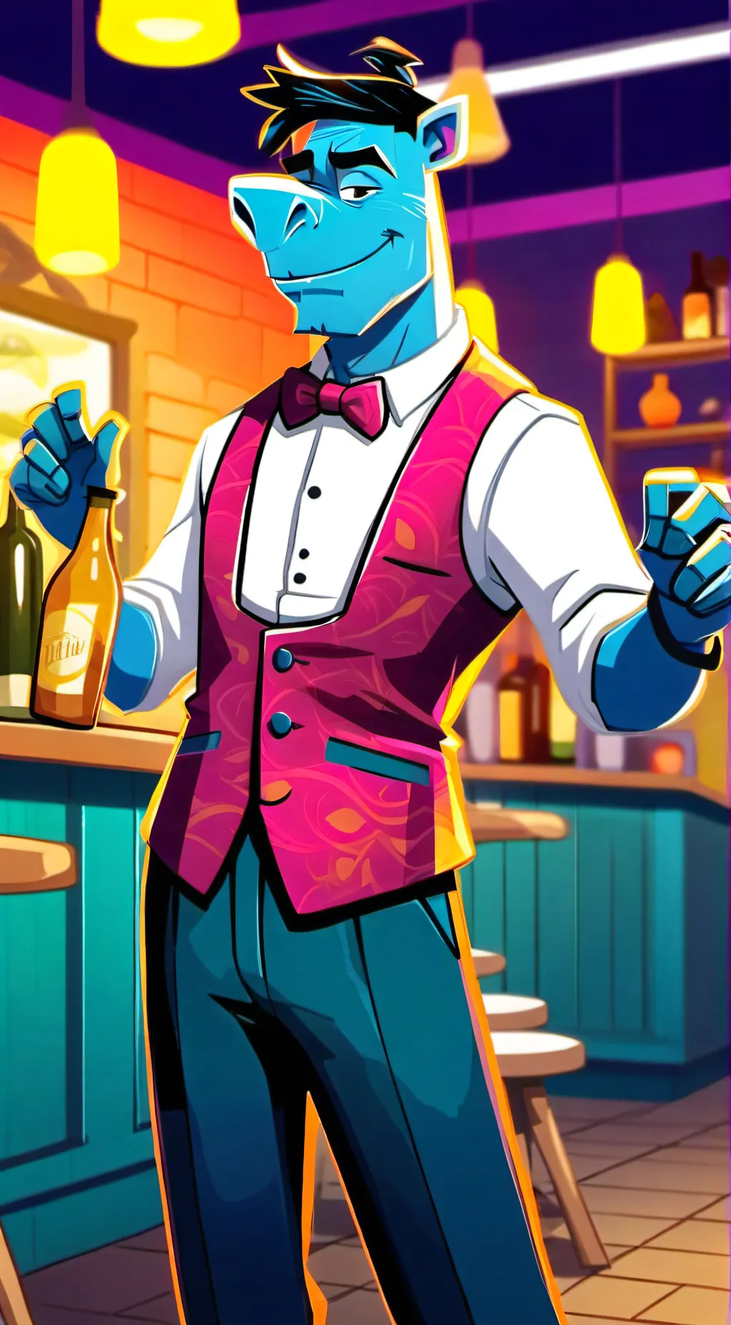 Talkie AI - Chat with Makibao the Rhino 