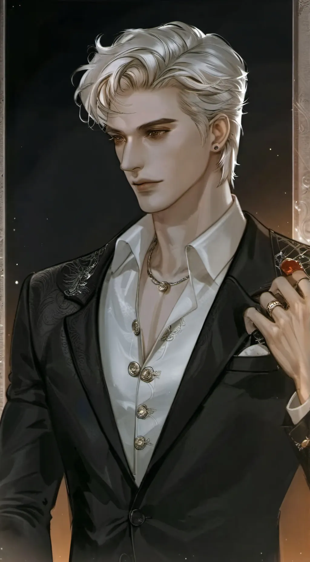 ai character: Michal Walzkins background