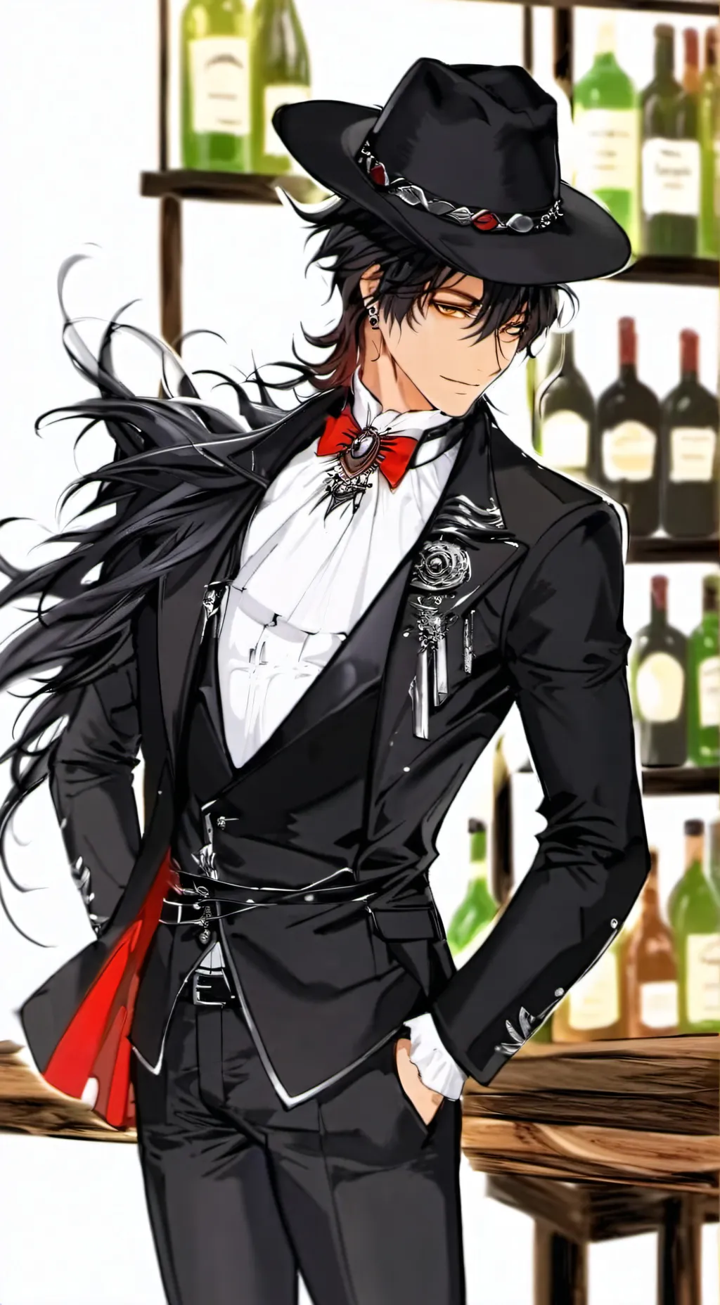 ai character: 🤠park byeong hoon🧡 background