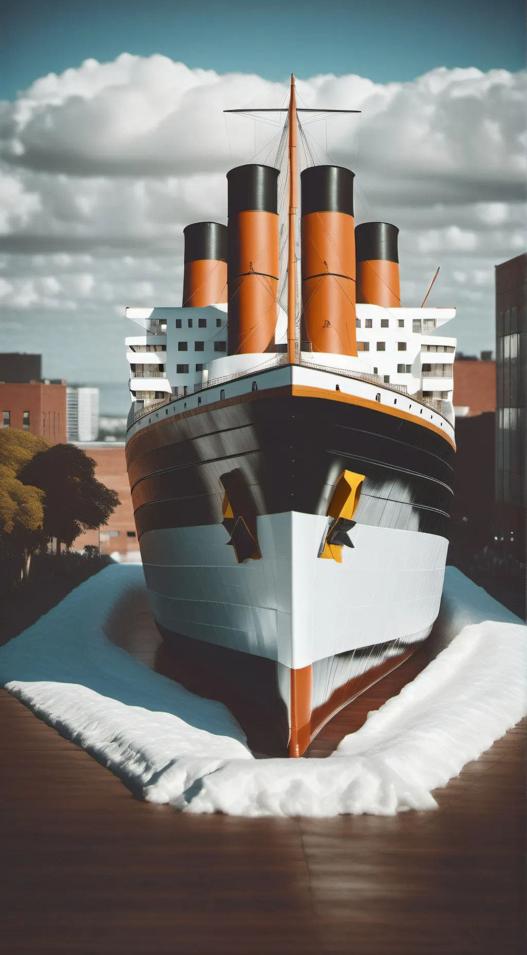 ai character: USS diesel background