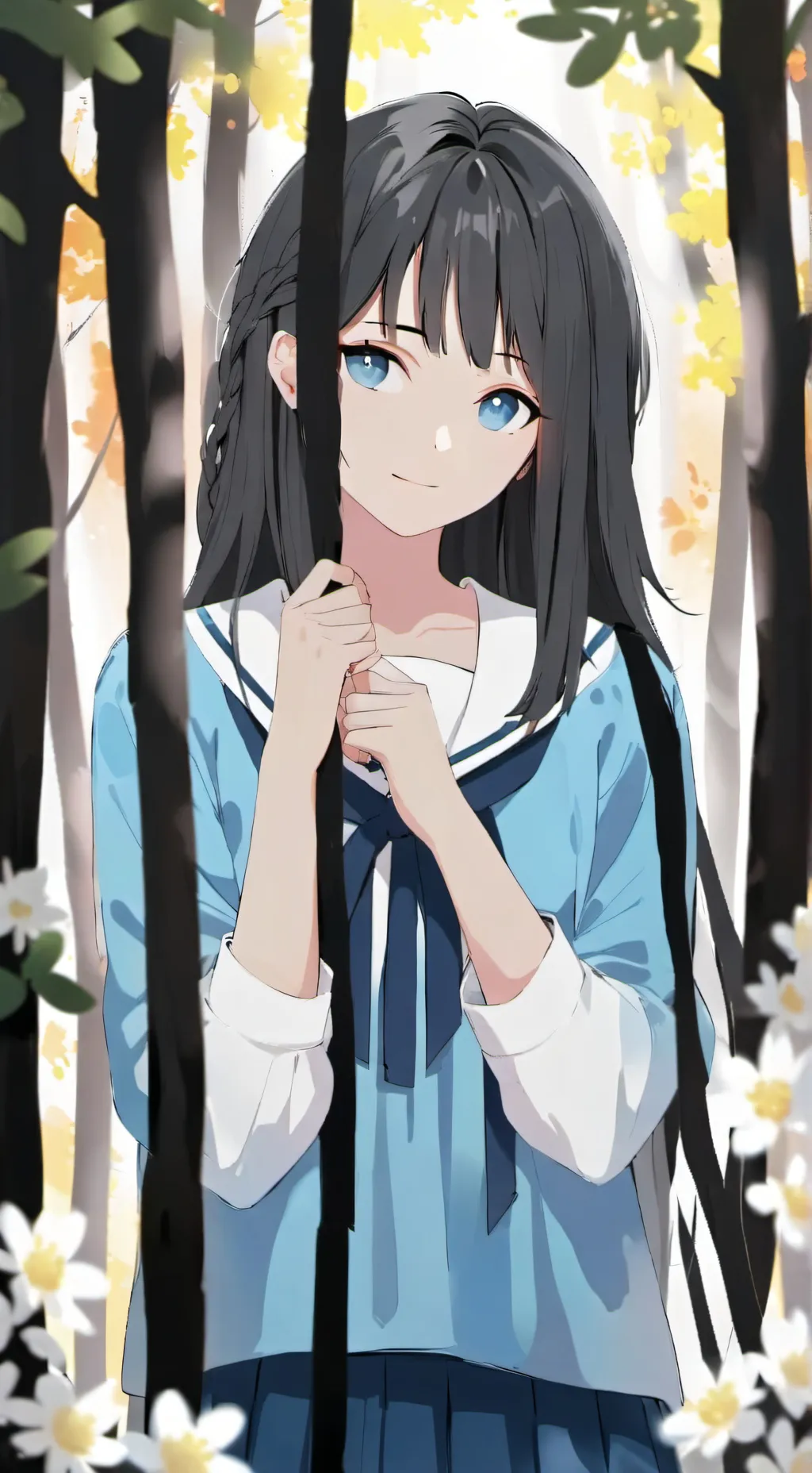 ai character: kim background