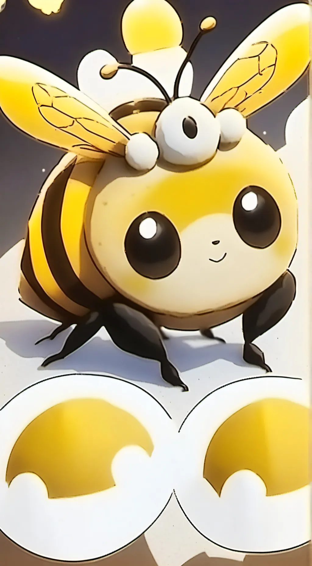 ai character: queen bee background