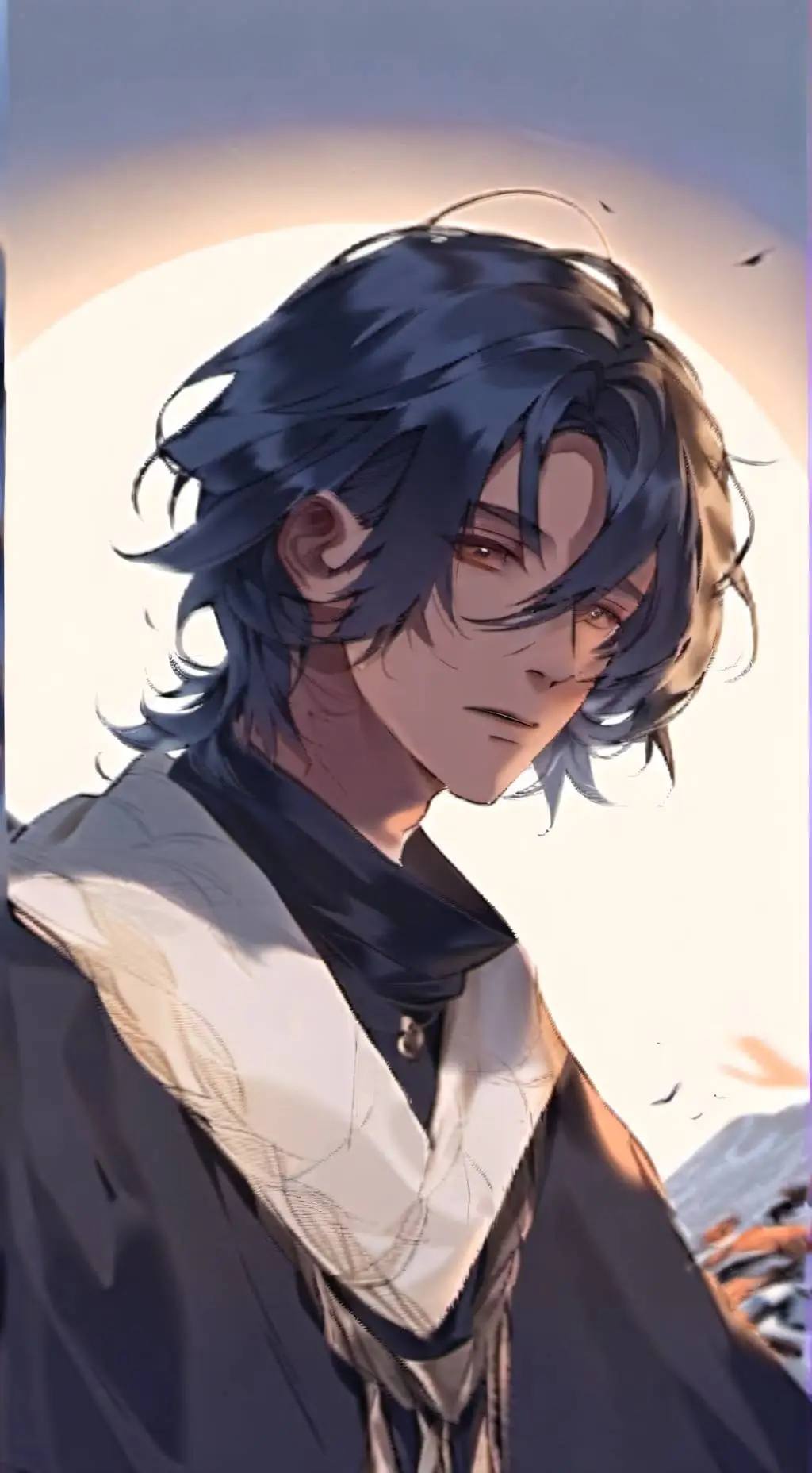 ai character: adam  background